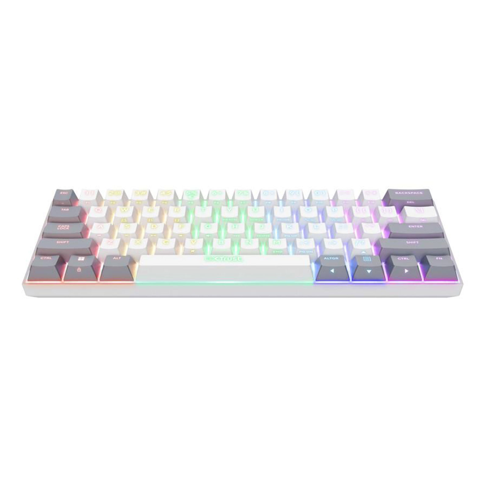 Trust GXT 873 Kabellose mechanische 60 %-Mini-Gaming-Tastatur