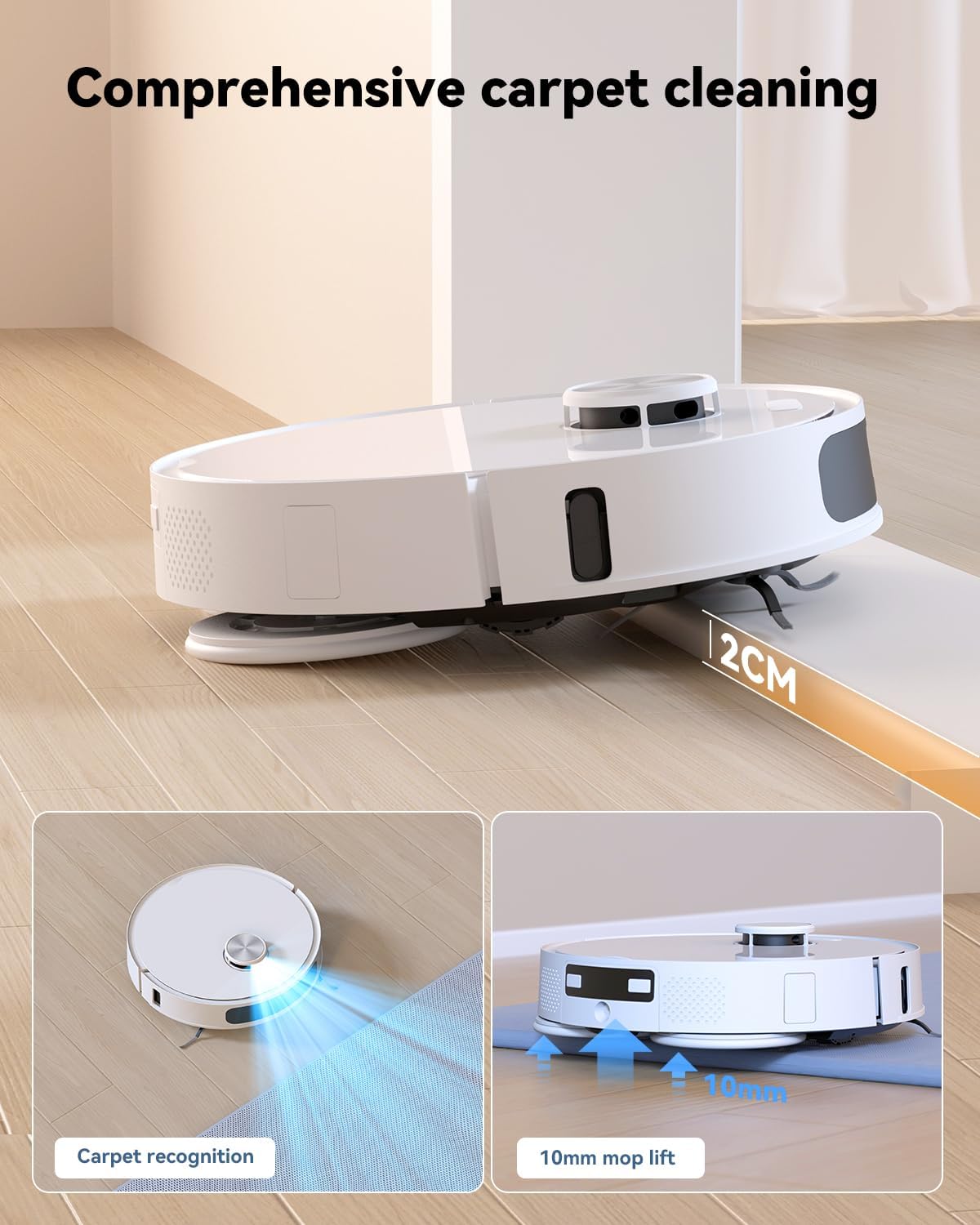 Imou RV3 Saug-und Wischroboter Weiß