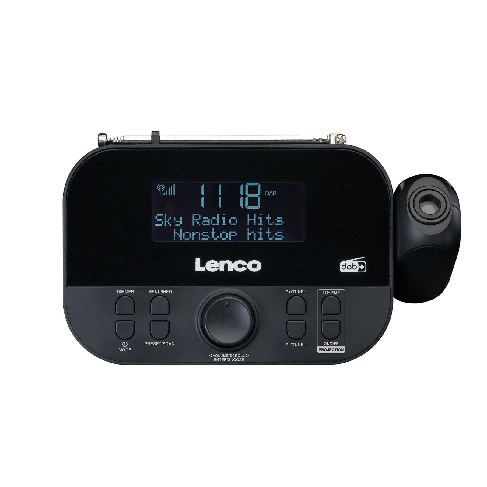 Lenco CR-615BK Radiowecker