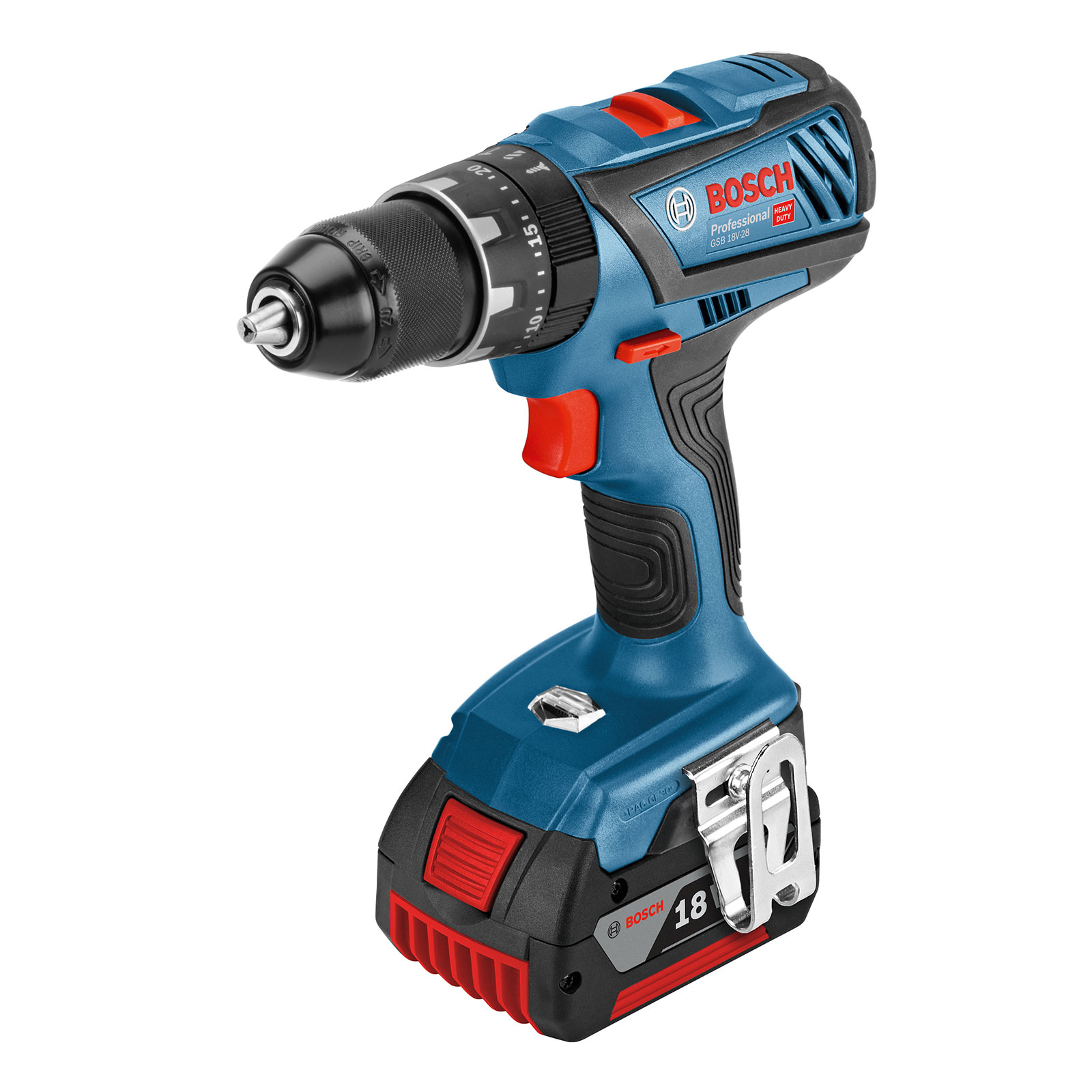 Bosch Professional GSB 18V-28 2x4.0 Schlagbohrschrauber (Akku)