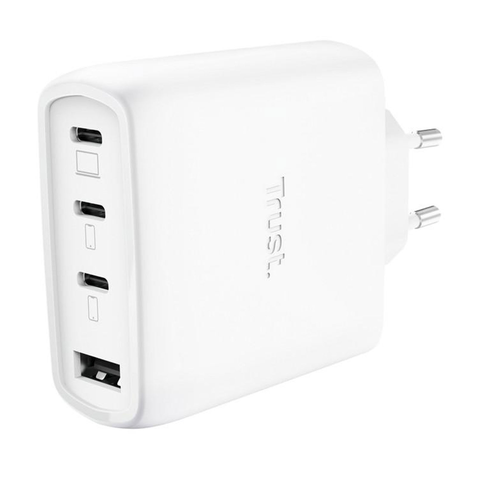 Trust Maxo GaN-USB-Tischladegerät mit 65 W und 4 Anschlüssen