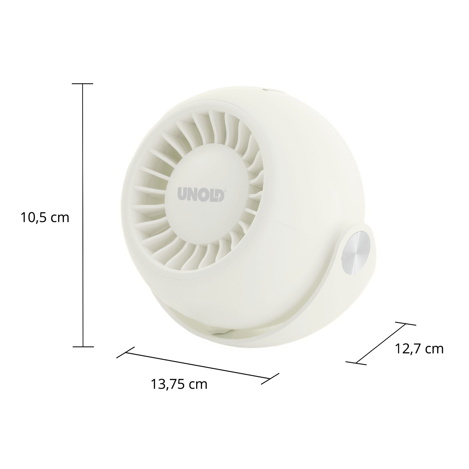 UNOLD 86670 Breezy Bowl creme Ventilatoren