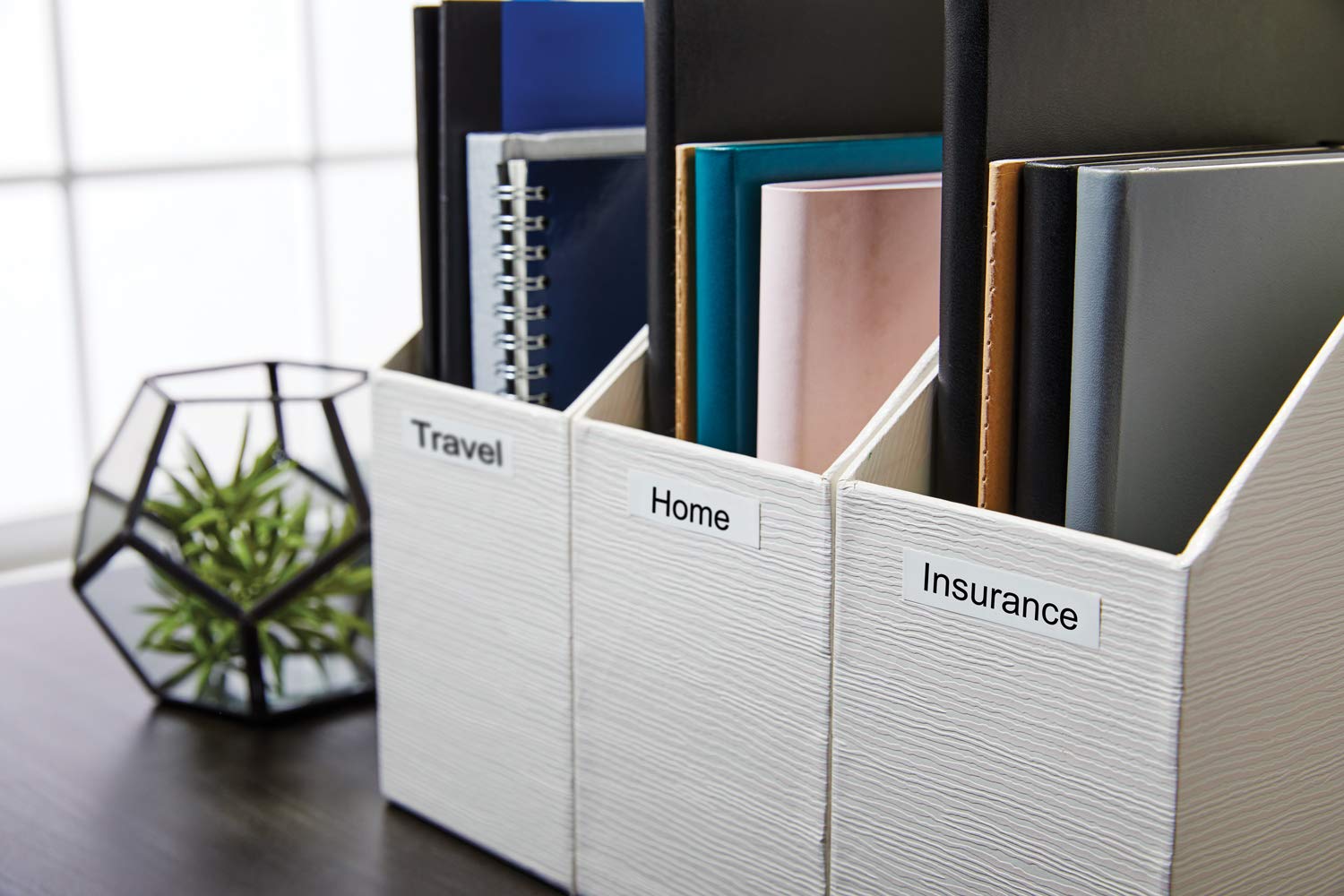 Dymo LabelManager 160 6/9/12 mm D1-Bänder Azerty Beschriftungsgerät