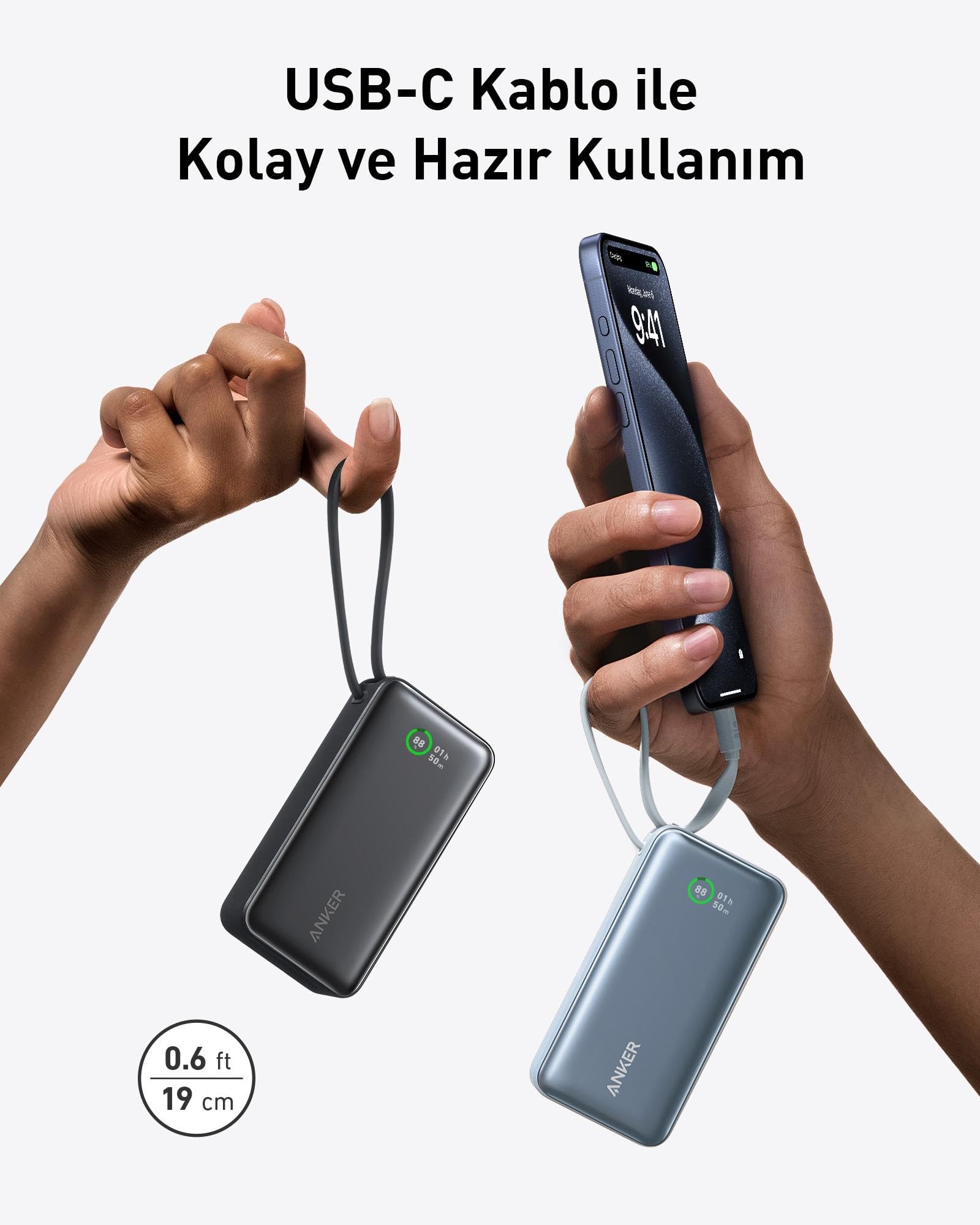 Anker Nano Powerbank Grün