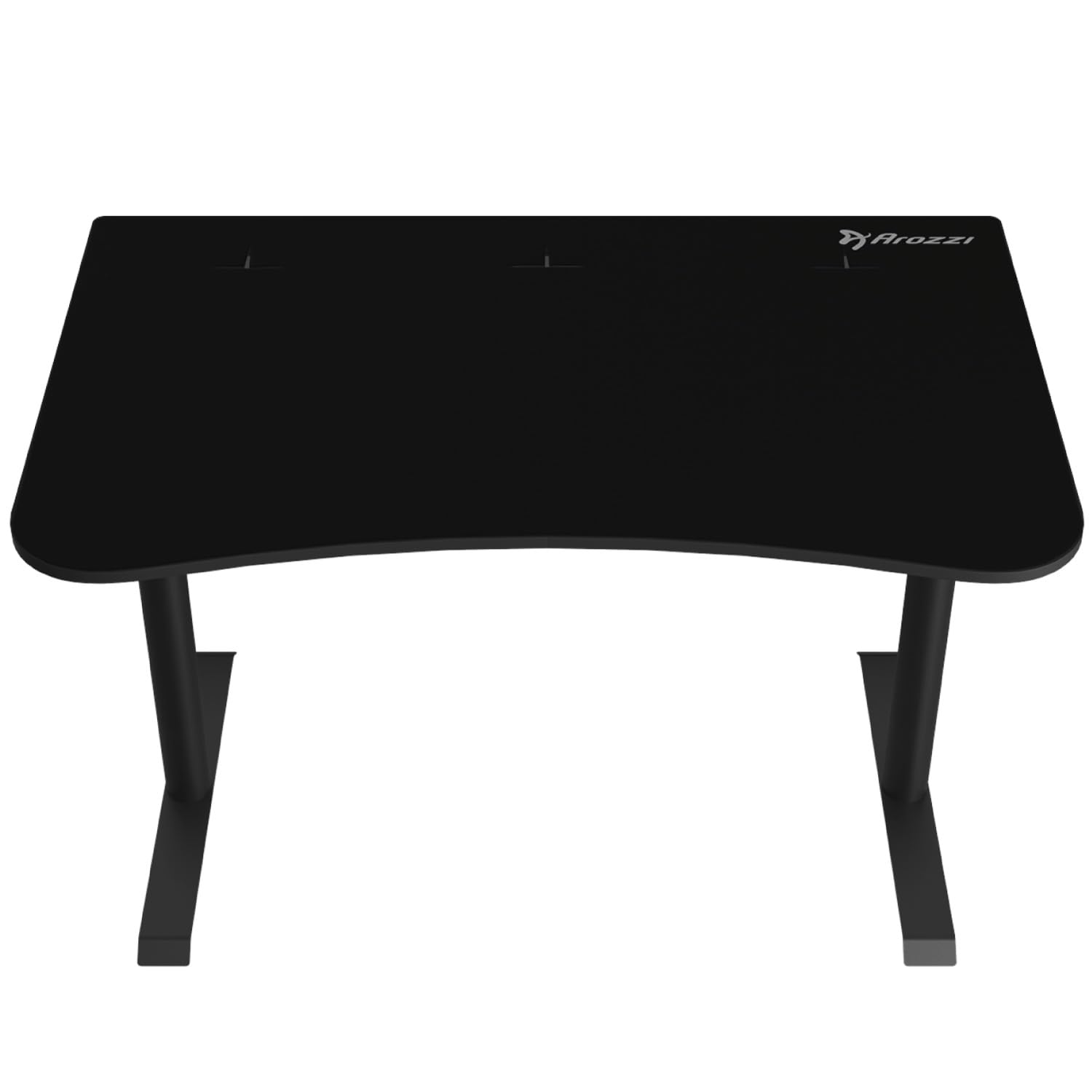 Arozzi Arena Small Gaming-Tisch, Pure Black, 114 x 71 cm