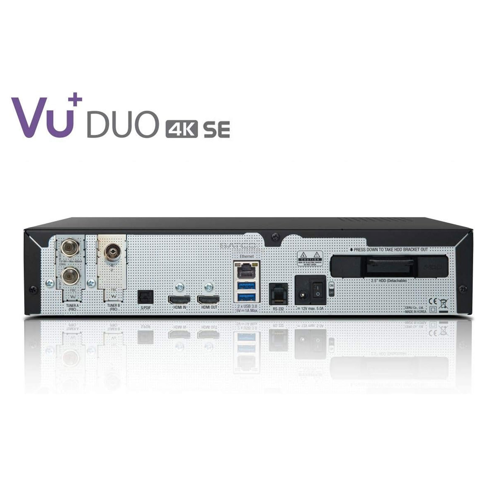 VU+ Duo 4K SE BT Edition SAT-Receiver