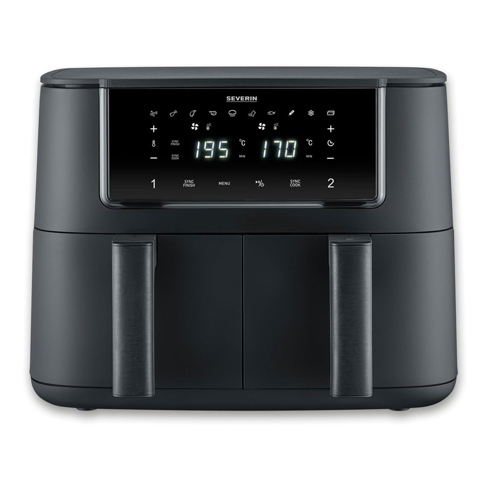 SEVERIN FR 2463 Black Line Dual Zone Heißluftfritteuse