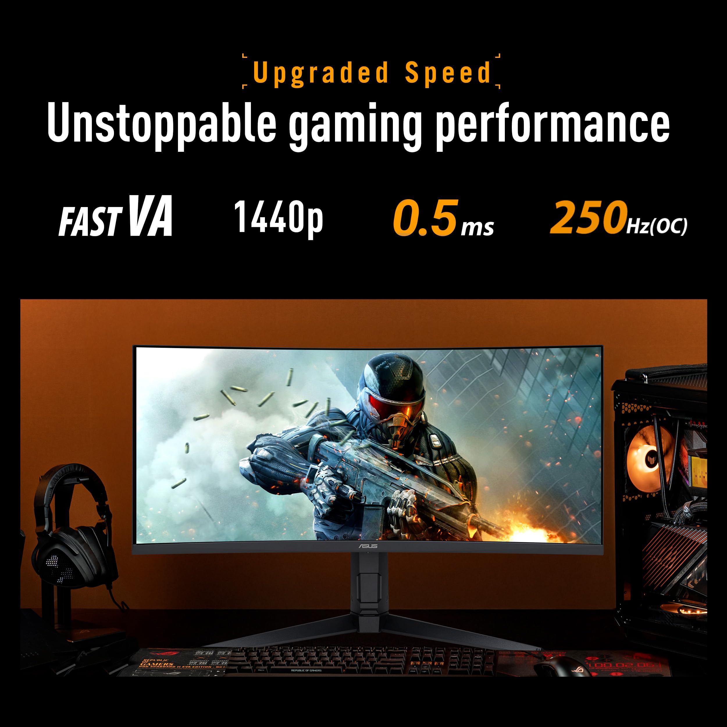 ASUS TUF Gaming VG34WQML5A 34 Zoll WQHD Monitor