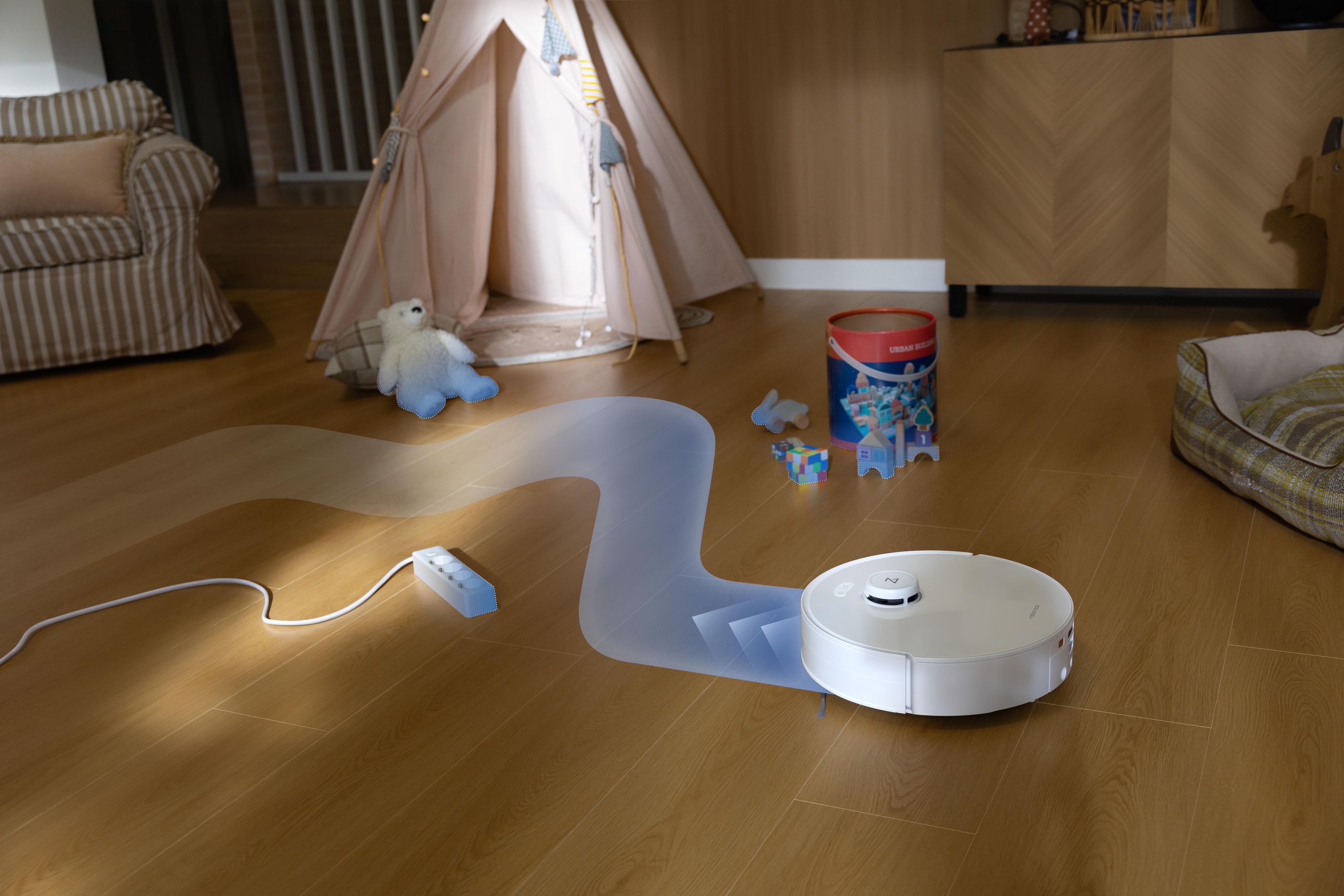 Roborock Qrevo Curv 2 FlowX Saugroboter mit Wischfunktion