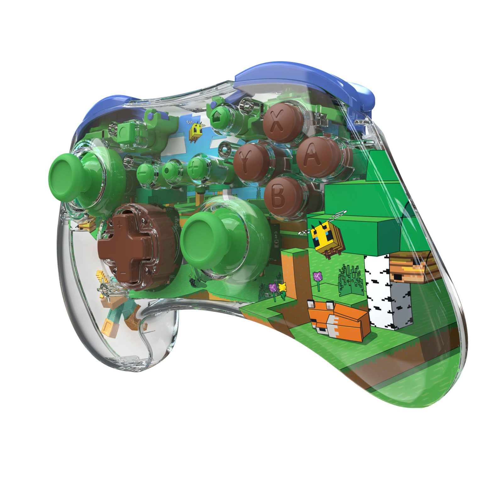 PDP REALMz™ Wireless Controller: Minecraft Forest Biome