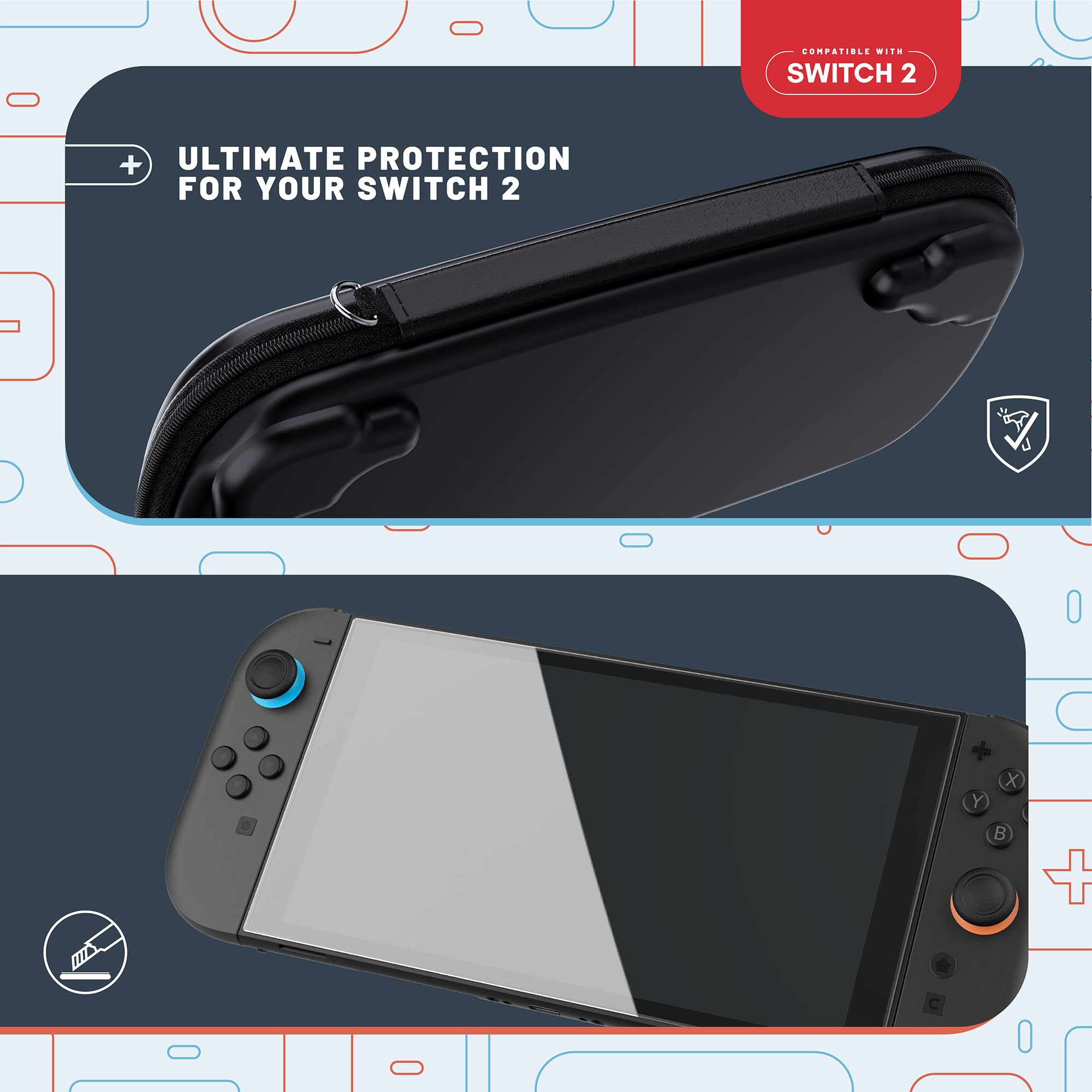 STEALTH Handheld-Konsolen-Tasche Reiseset