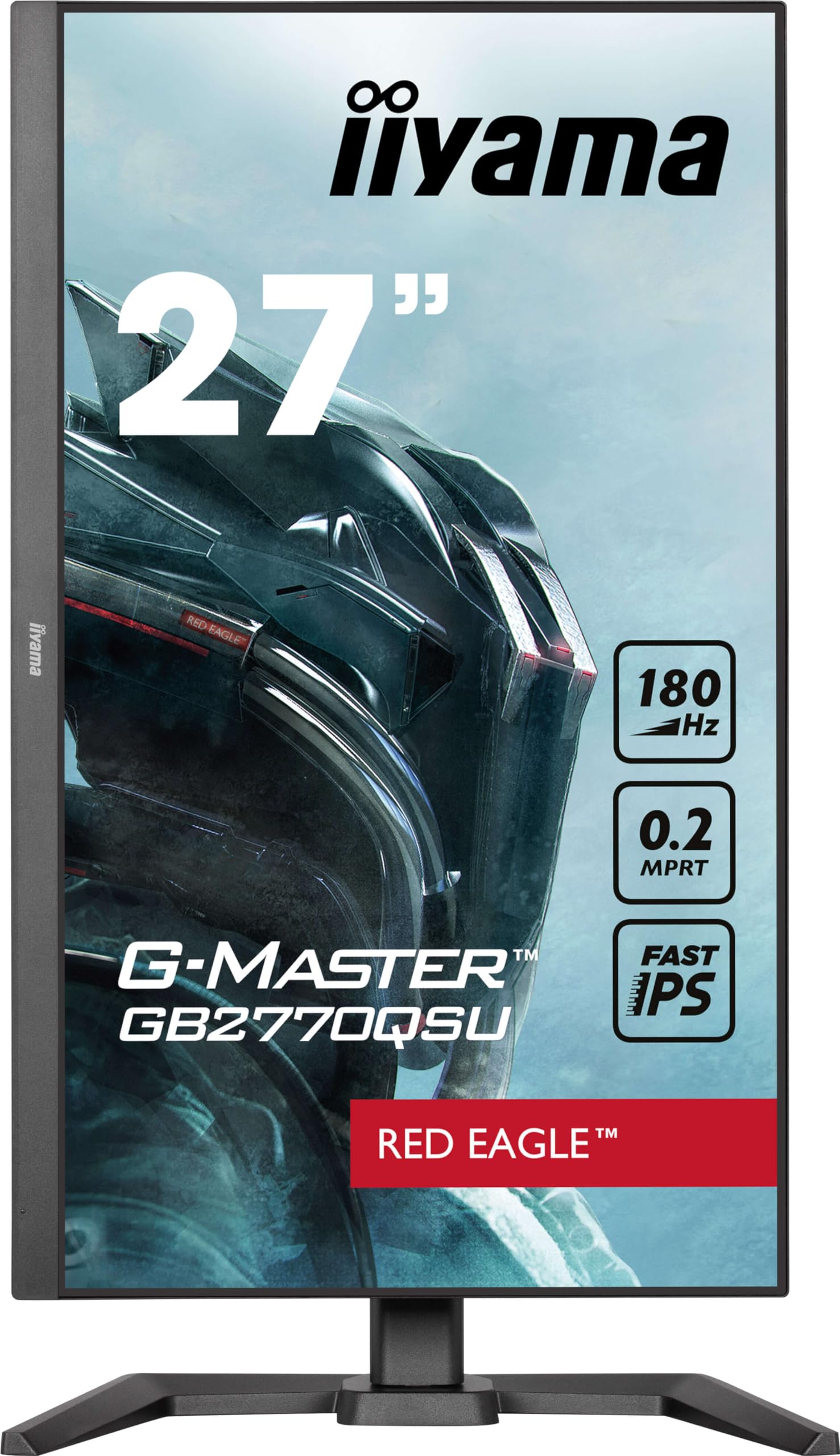 iiyama G-Master Red Eagle GB2770QSU-B6 68,6cm 27" Fast-IPS LED Gaming Monitor