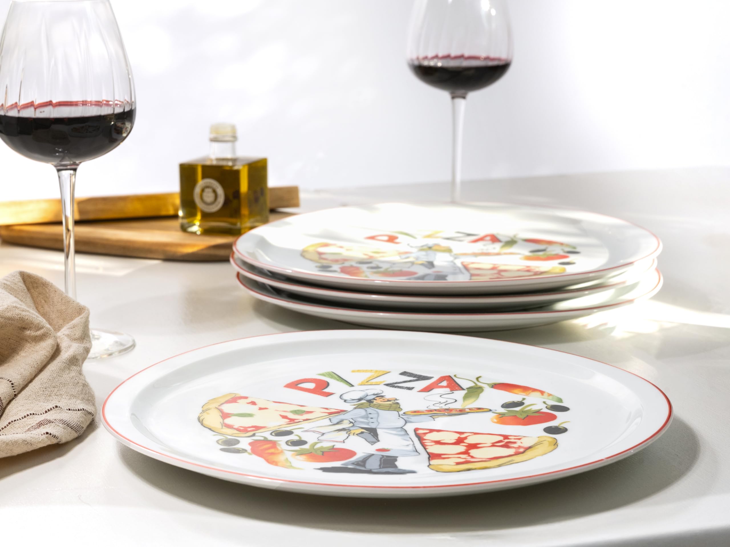 Creatable 24441 Pizzateller Serie Milano- Luigi 4-tlg. 4 Personen