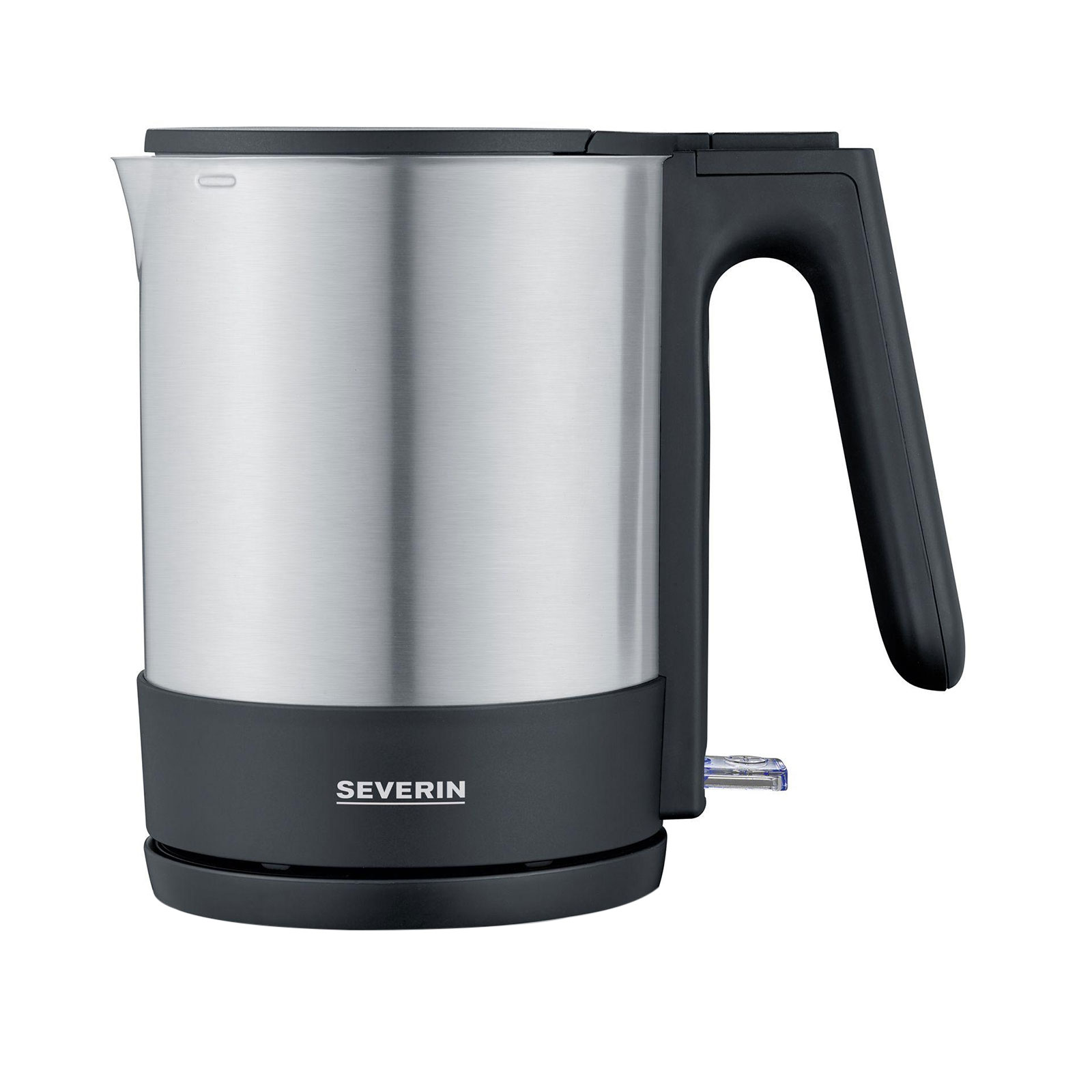 Severin WK 3409 Wasserkocher Edelstahl gebürstet / schwarz