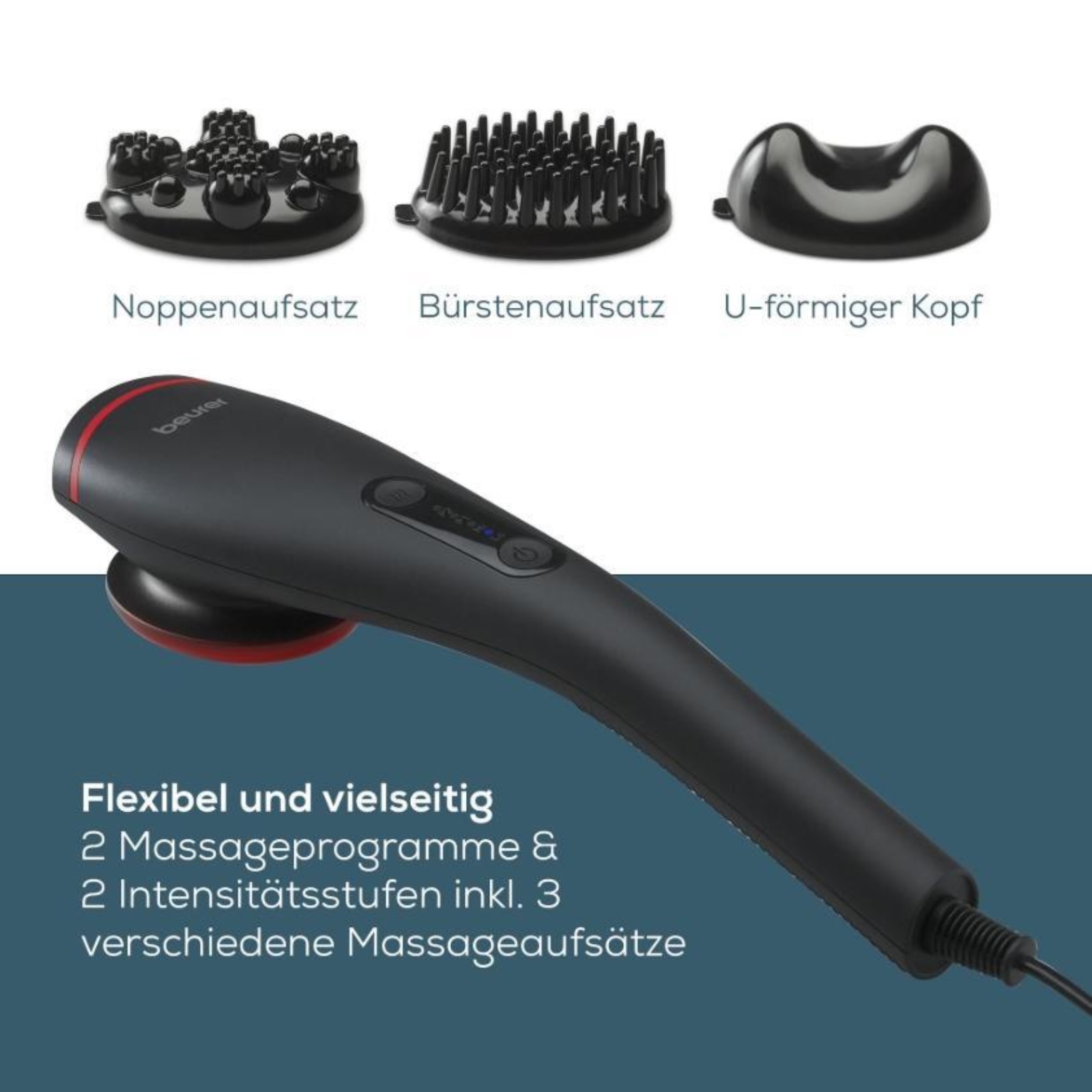 Beuer MG 24 Massagegerät Körpermassagegerät Wärmemassage Massage