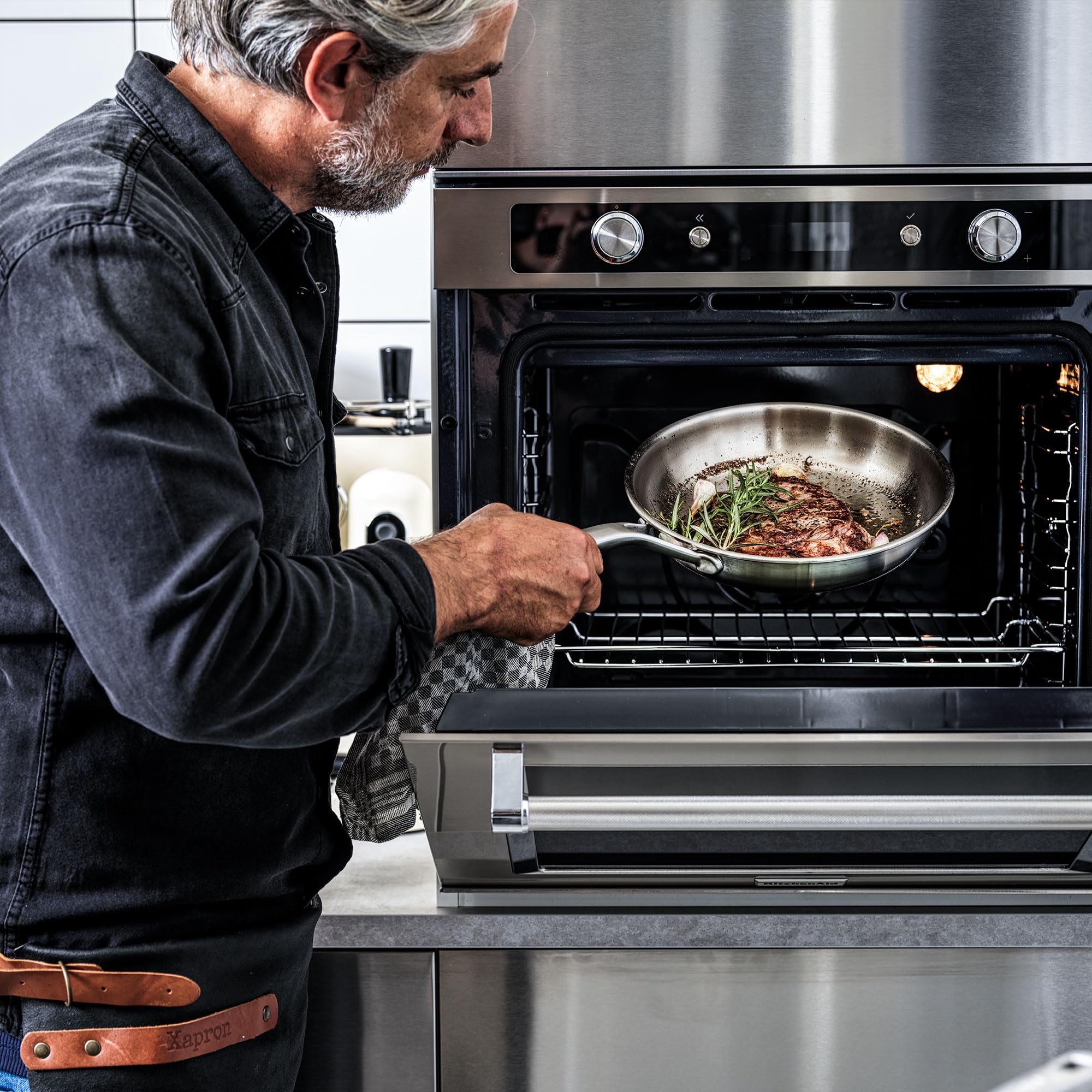 KitchenAid CC003244-001 Bratpfanne 24cm Edelstahl