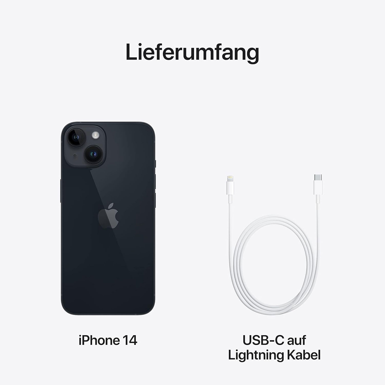 Apple iPhone 14 128GB Mitternacht