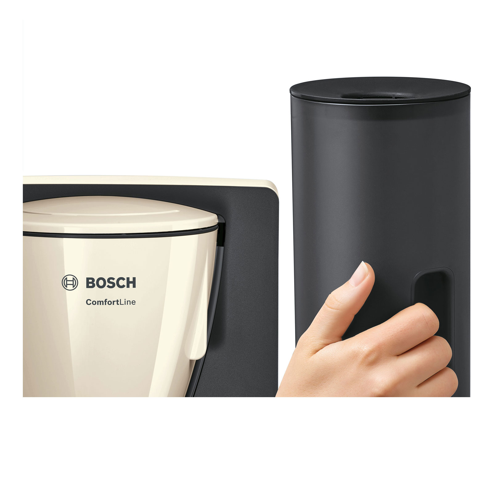 Bosch TKA6A047 Kaffeemaschine creme/dunkelgrau
