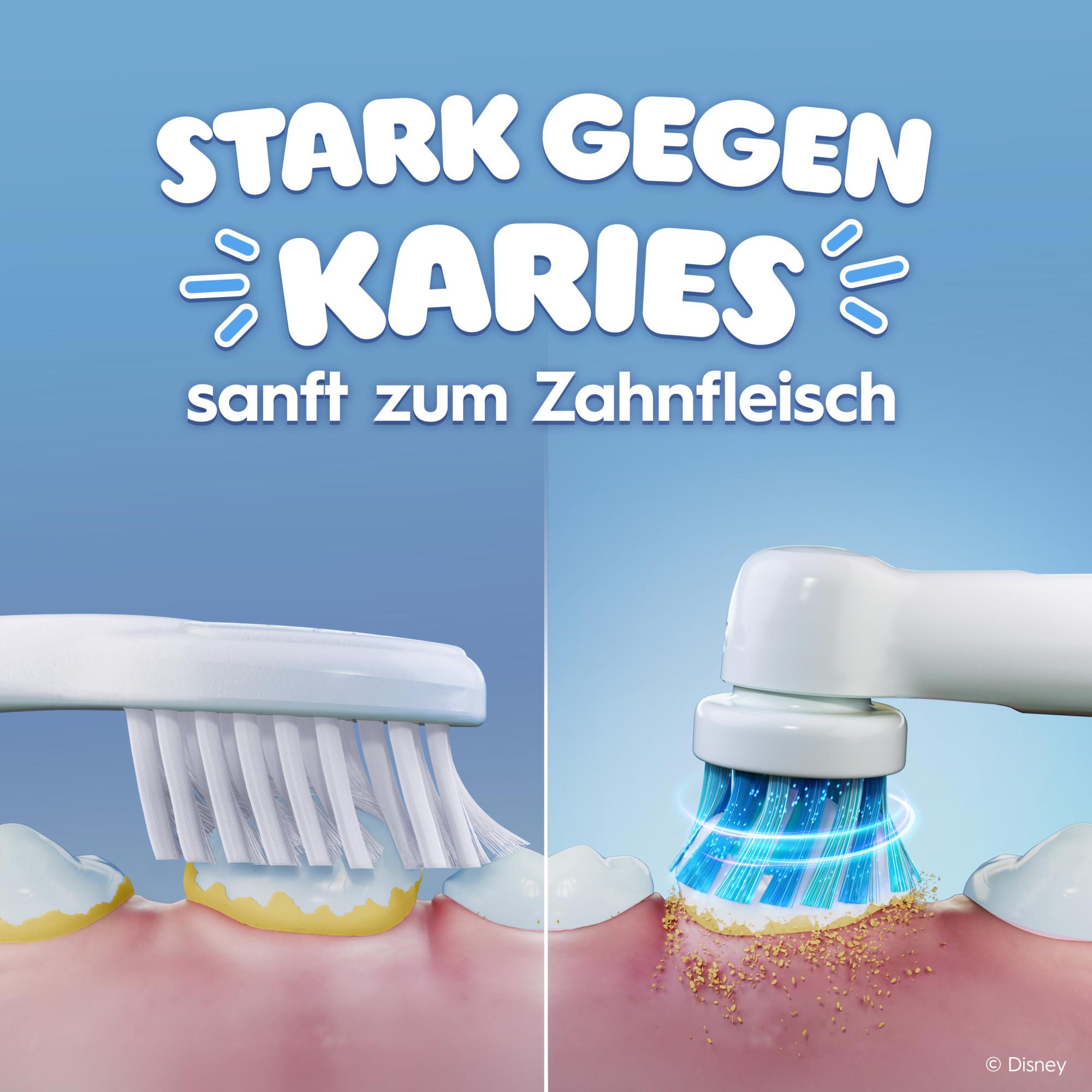 Oral-B Pro Kids 3+ König der Löwen, ab 3 Jahren, 4 Stück Aufsteckbürsten