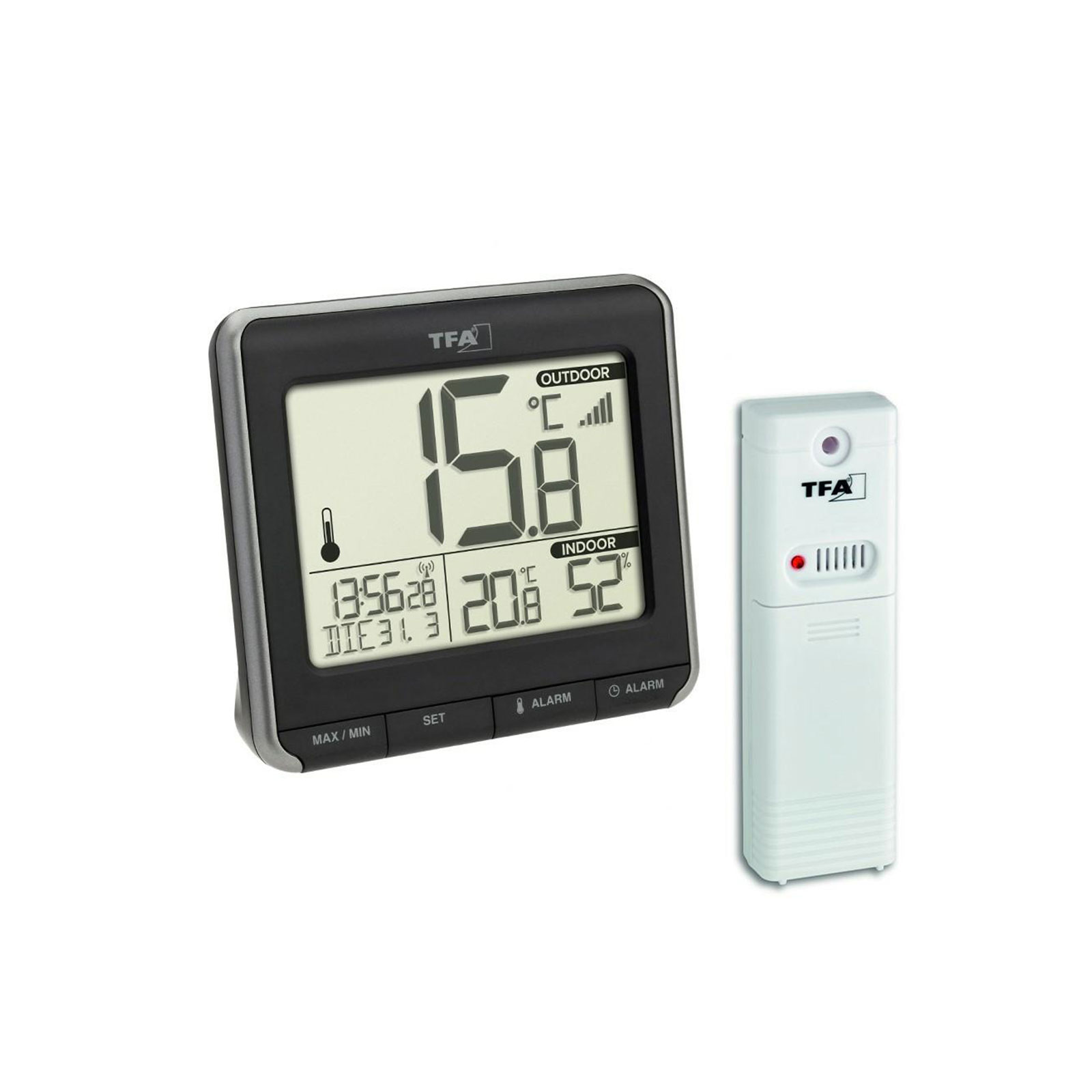 TFA Dostmann Thermometer 30.3069 FUNK-THERMOM. PRIO