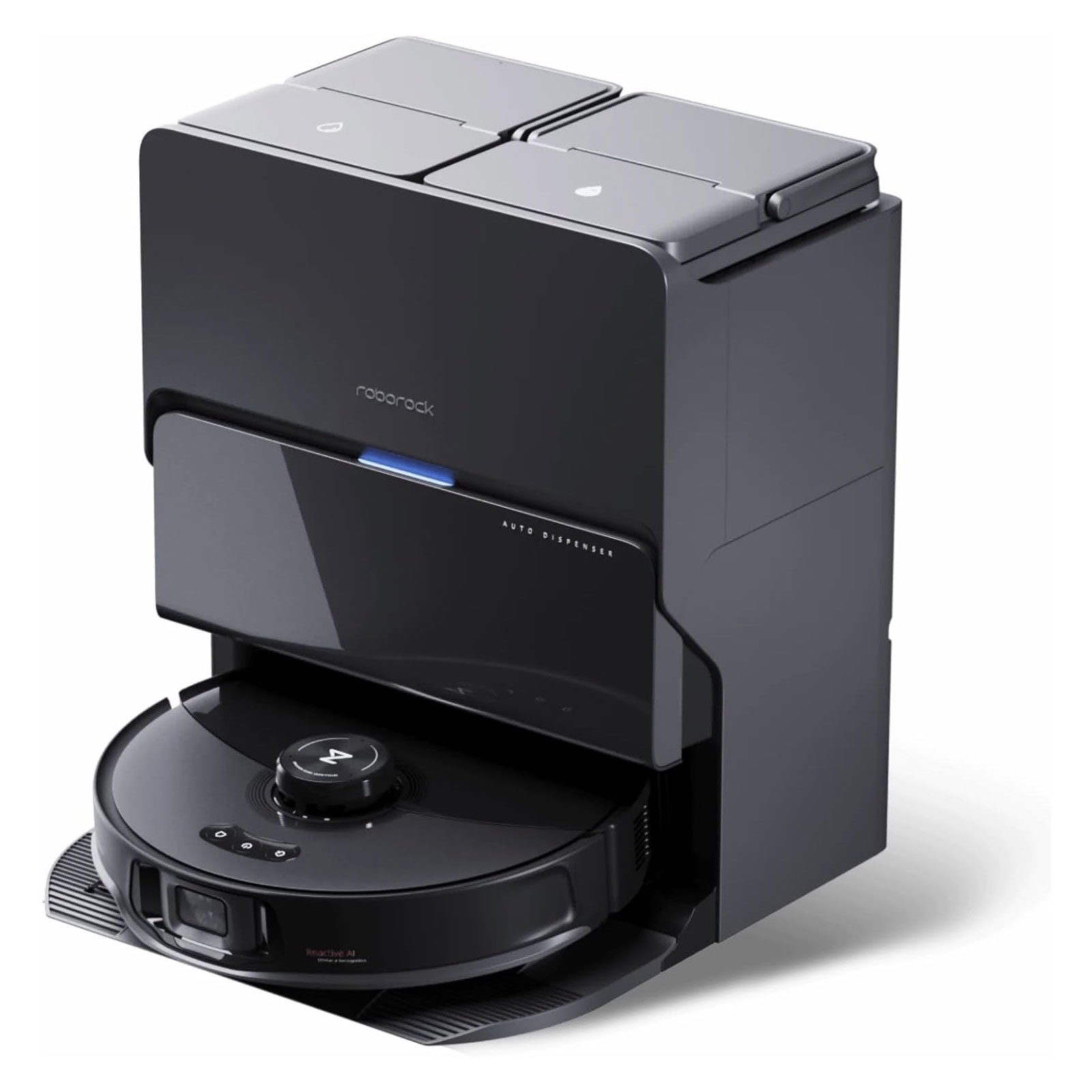 Roborock S8 MaxV Ultra Saugroboter mit Wischfunktion und Absaug-Reinigungsstation