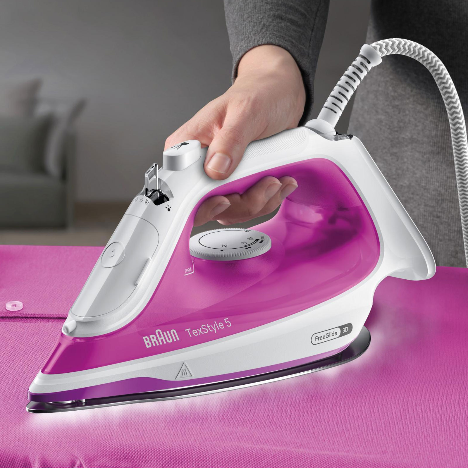 BRAUN SI 5225 PU TexStyle 5 Dampfbügeleisen