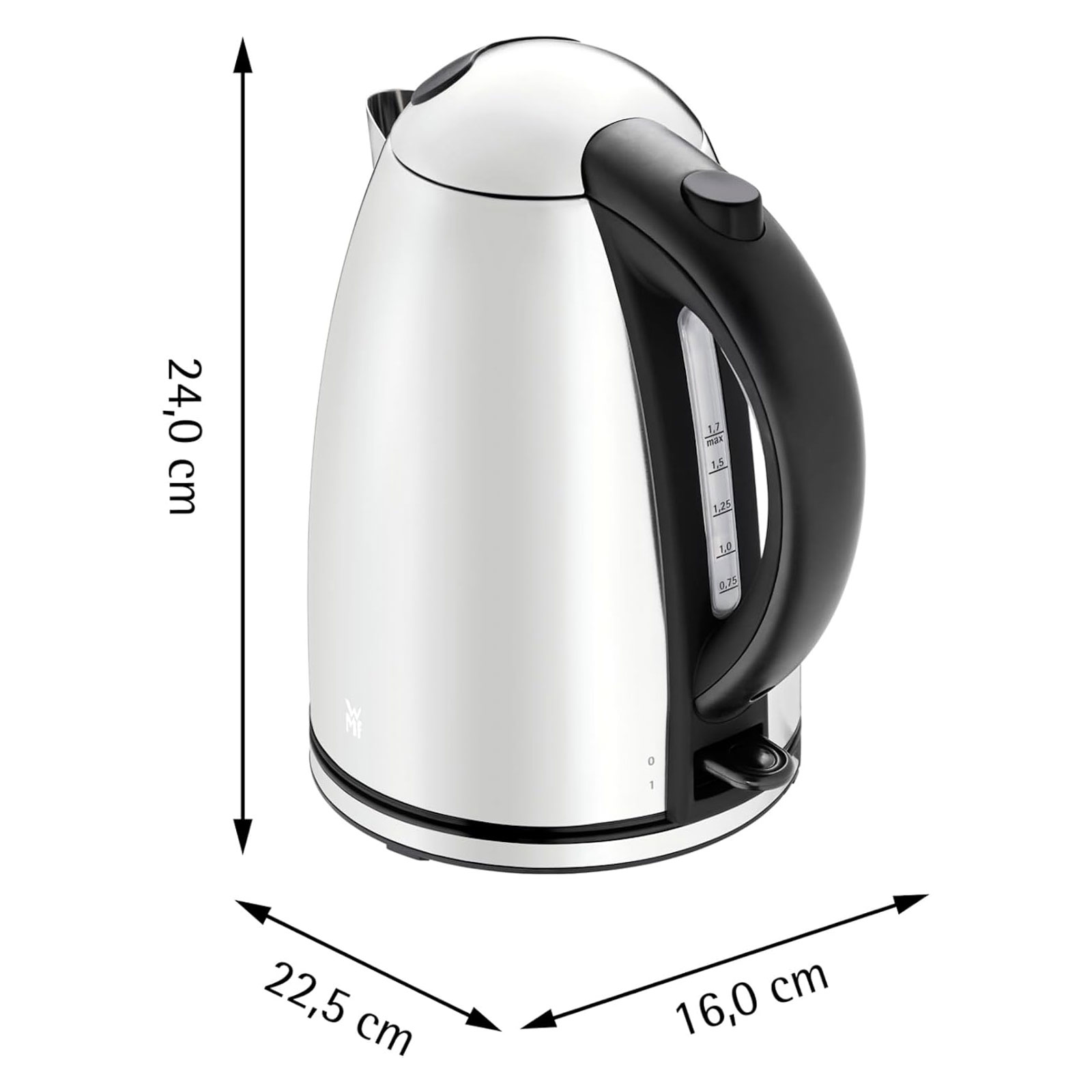 WMF Stelio Paper Grey Wasserkocher