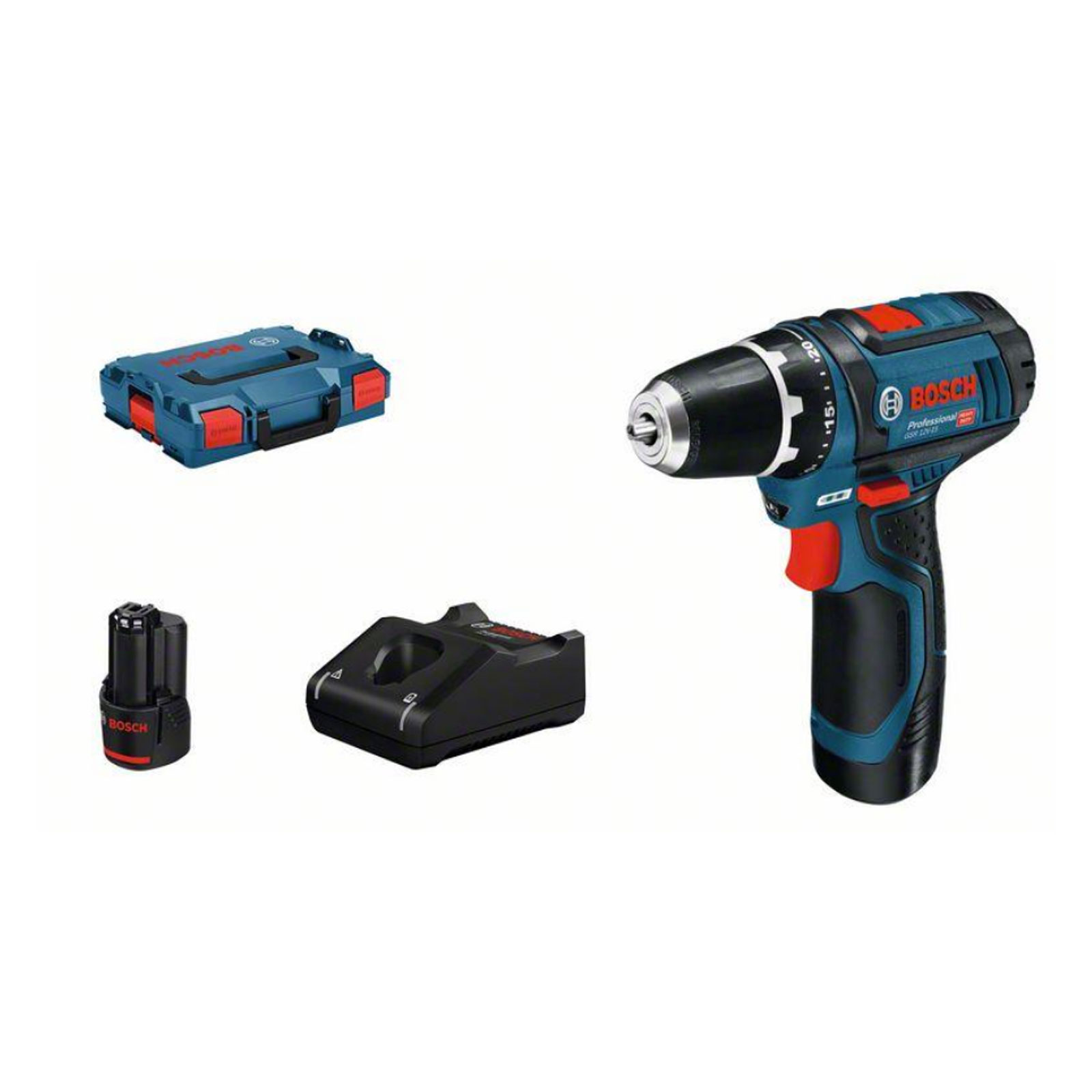 Bosch Professional GSR 12V-15 Bohrschrauber (Akku)