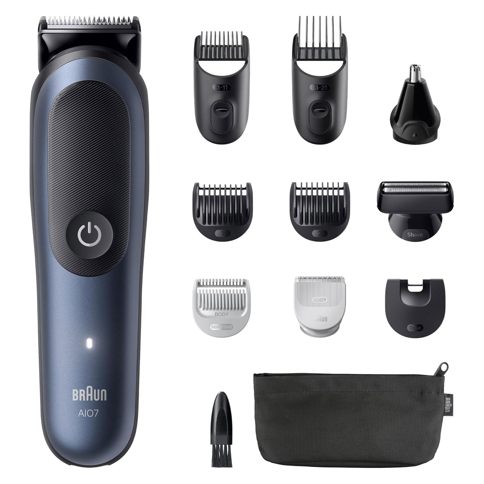 BRAUN All-in-One Series 7, 11-in-1 Set, ProBlade, AutoSense, AIO7540 Bartschneider