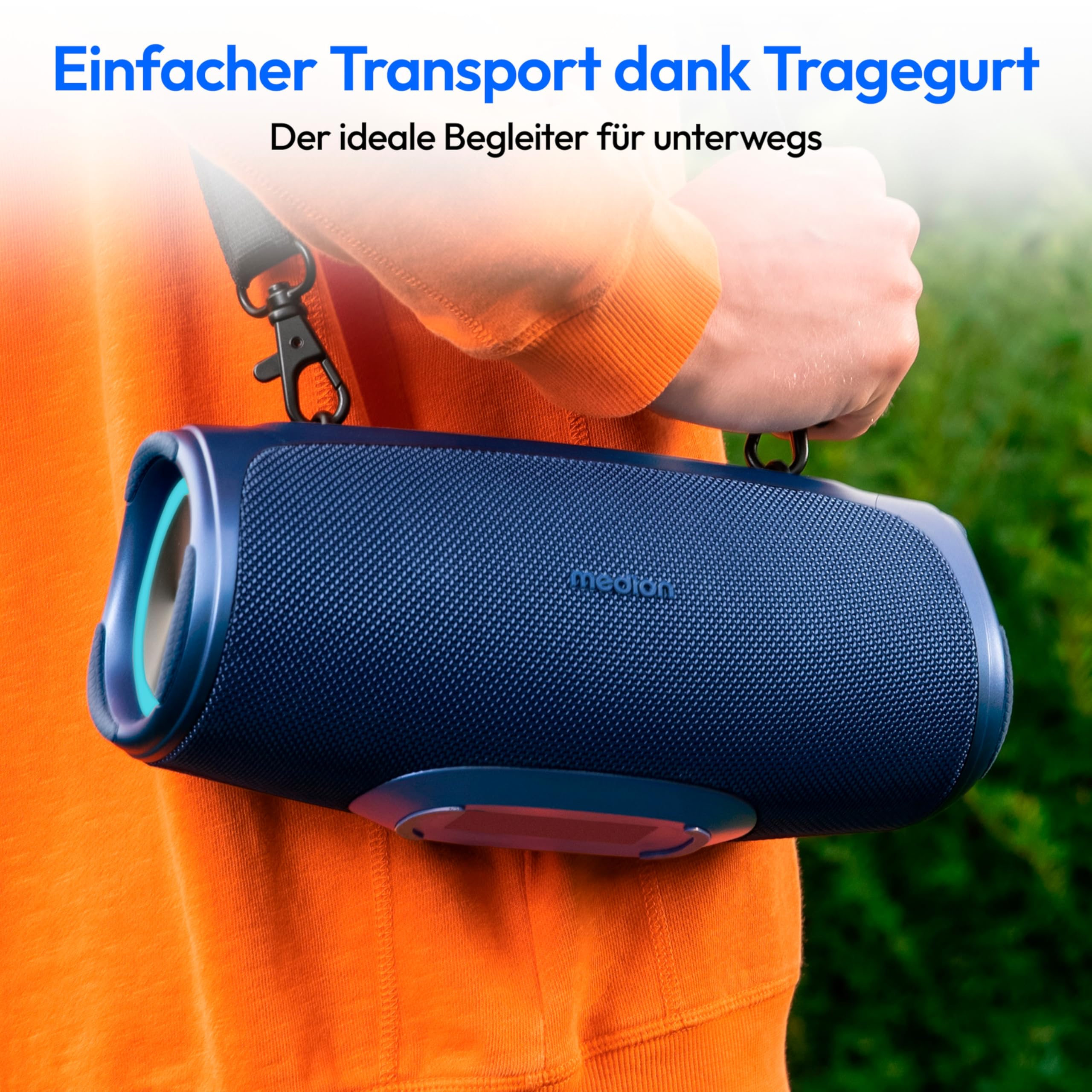 MEDION P61746 tragbarer Bluetooth Lautsprecher