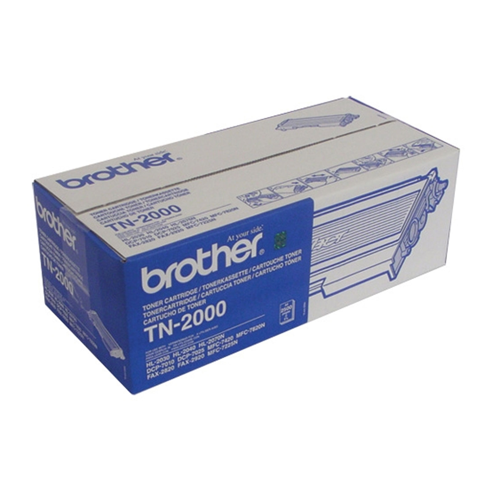Brother TN2000 Toner Schwarz
