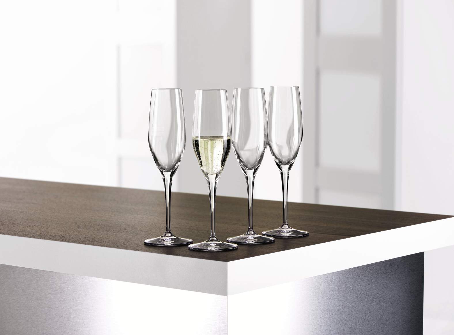 Spiegelau Authentis Champagner Flöte Set/4