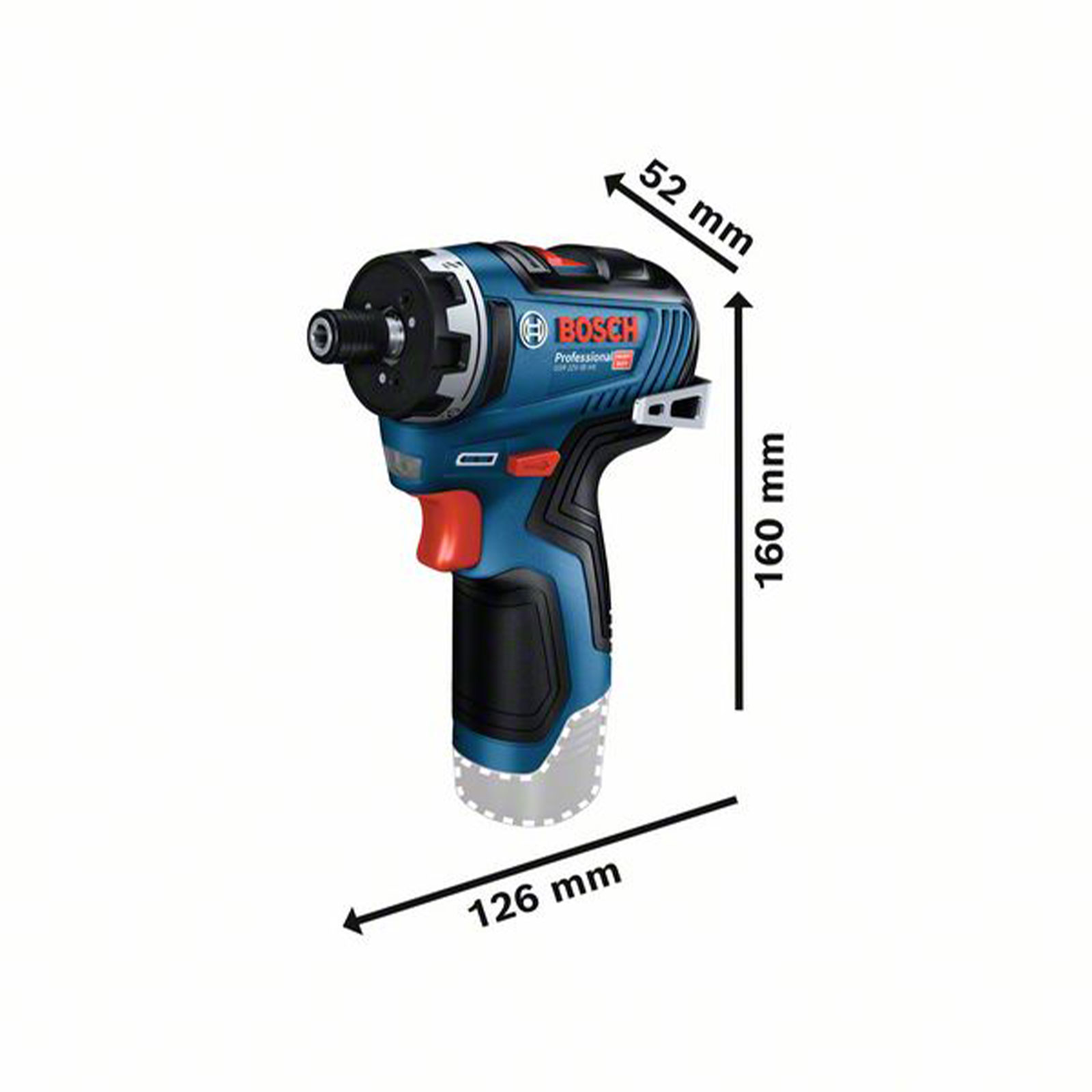 Bosch Professional Akku-Schrauber GSR 12V-35 HX mit L-BOXX