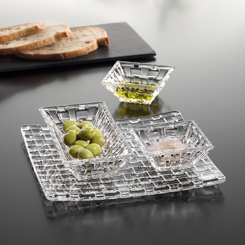 Nachtmann Bossa Nova Schale 17 cm 2tlg rechteckig