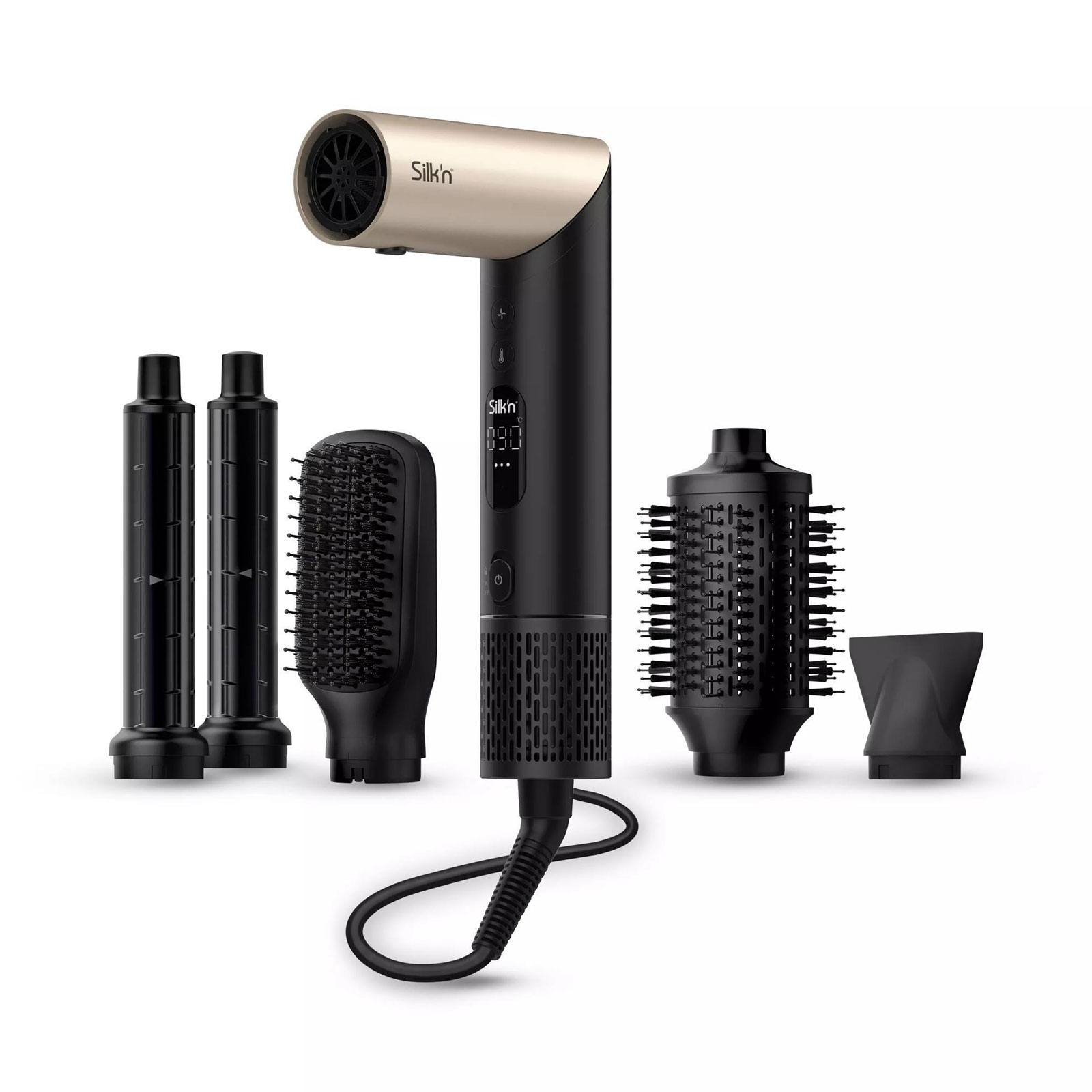 Silk´n SIF5PE1001 Silky Air Flex Multihairstyler 5-in-1 AutoWrap AutoCurler Haartrockner Haarstyler