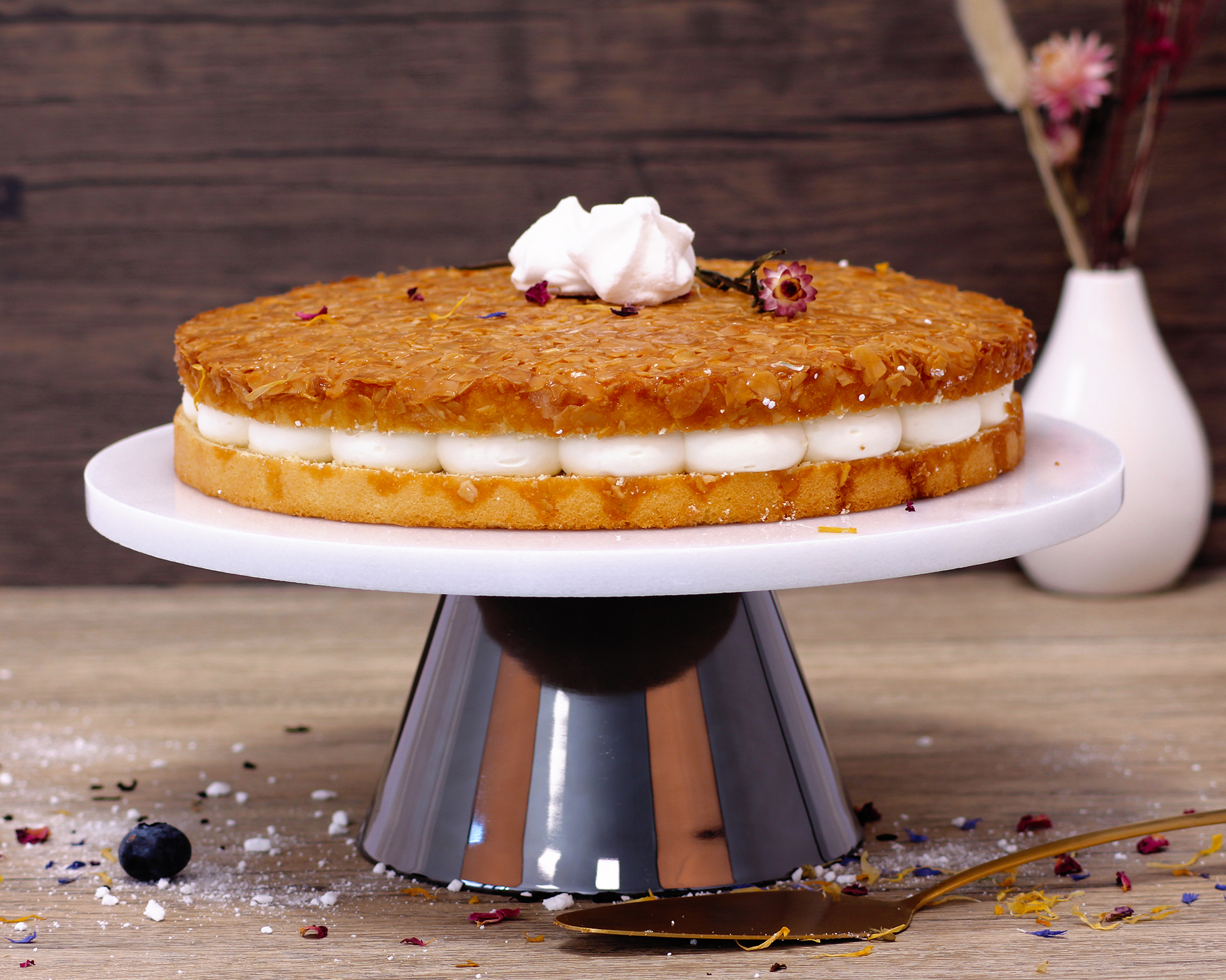 ECHTWERK  Tortenplatte aus Marmor 30 Ø ECHTWERK  Tortenplatte aus Marmor 30 Ø