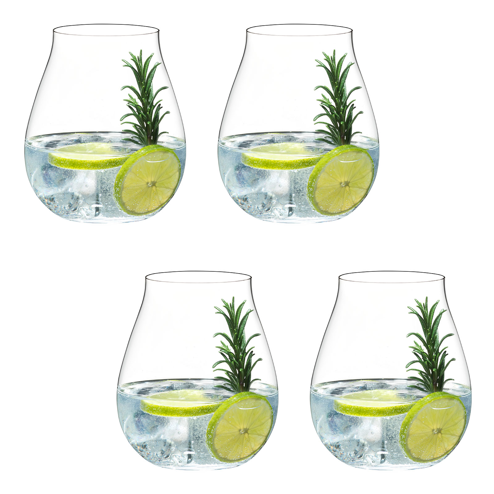 Riedel Gin "O" Gin Glas 4er Set