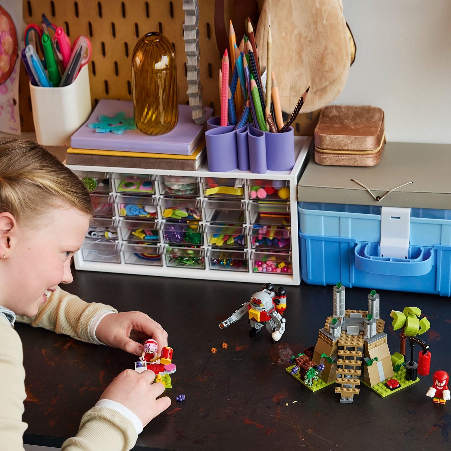 LEGO Sonic The Hedgehog Knuckles und der Schrein des Master Emerald 76998