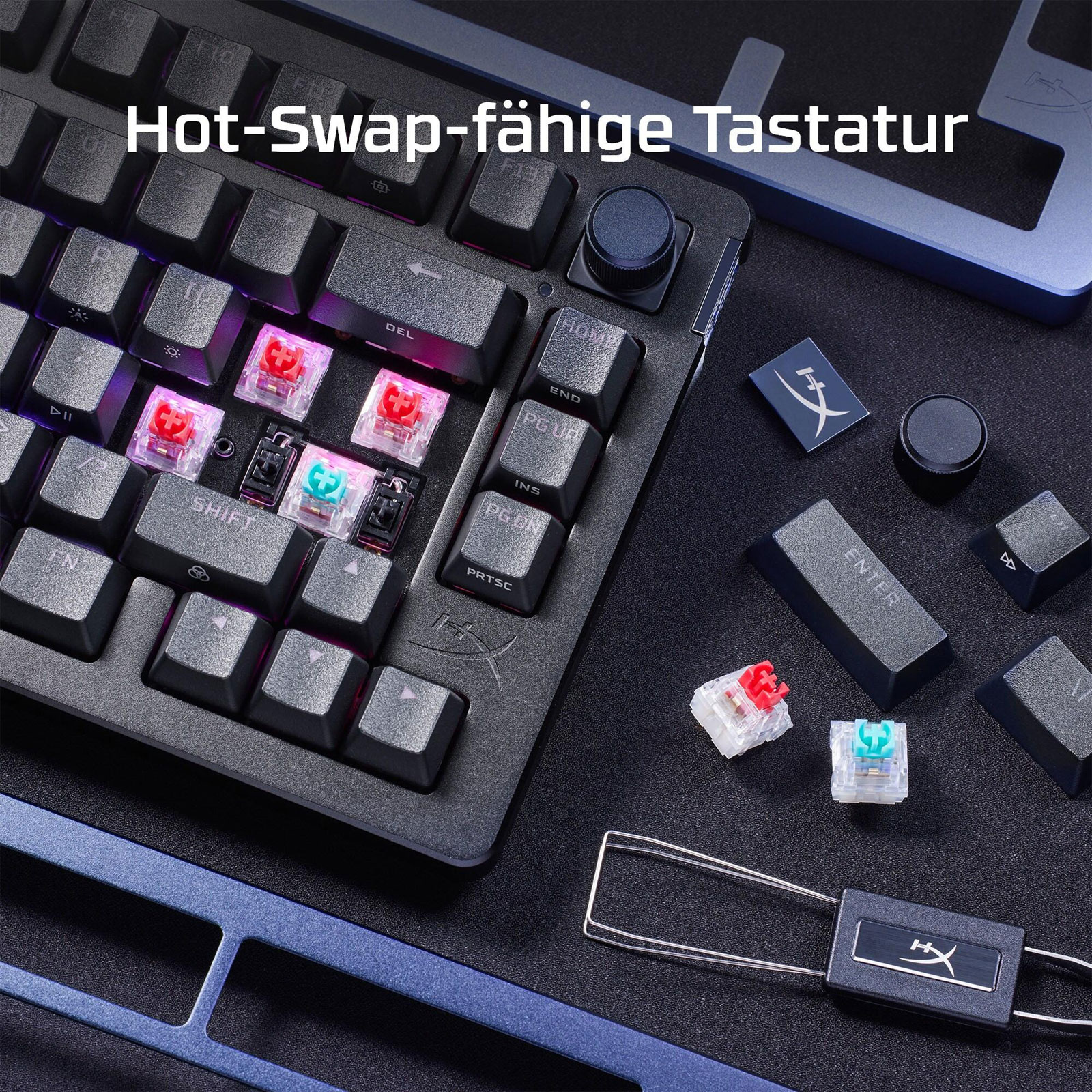 HyperX Alloy Rise 75 Gaming-Tastatur HyperX Alloy Rise 75 Gaming-Tastatur
