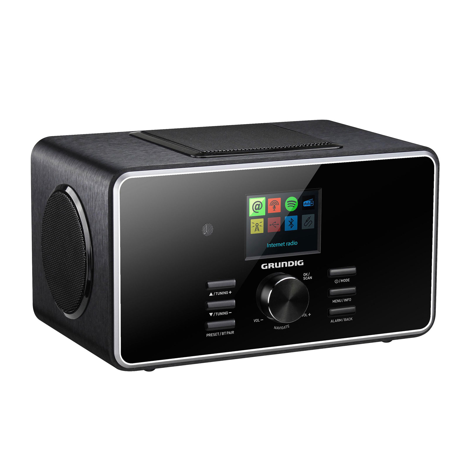 Grundig DTR 6000 X Internetradio Digital, DAB+/FM Bluetooth, 28W RMS