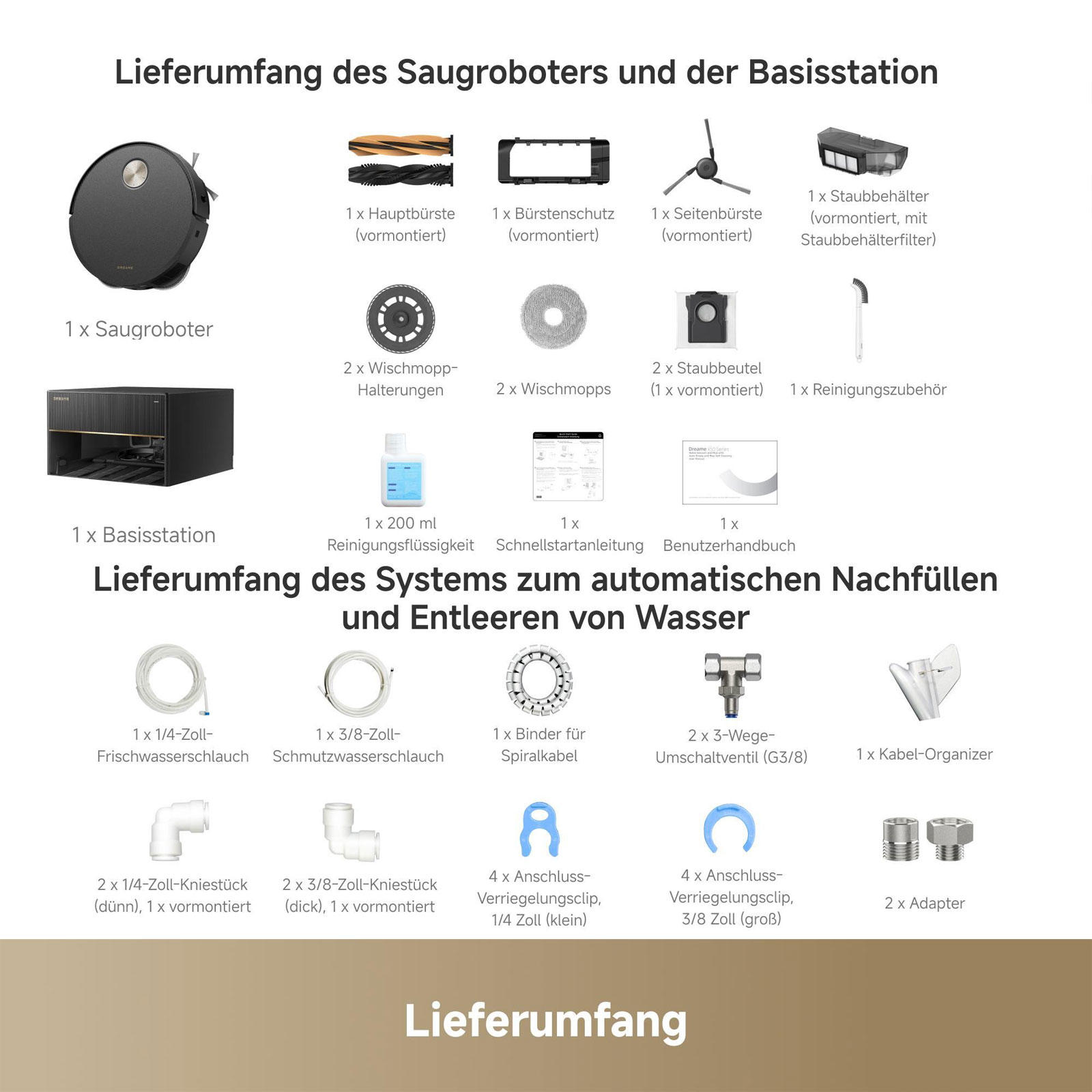 Dreame X50 Master Saugroboter mit Wischfunktion