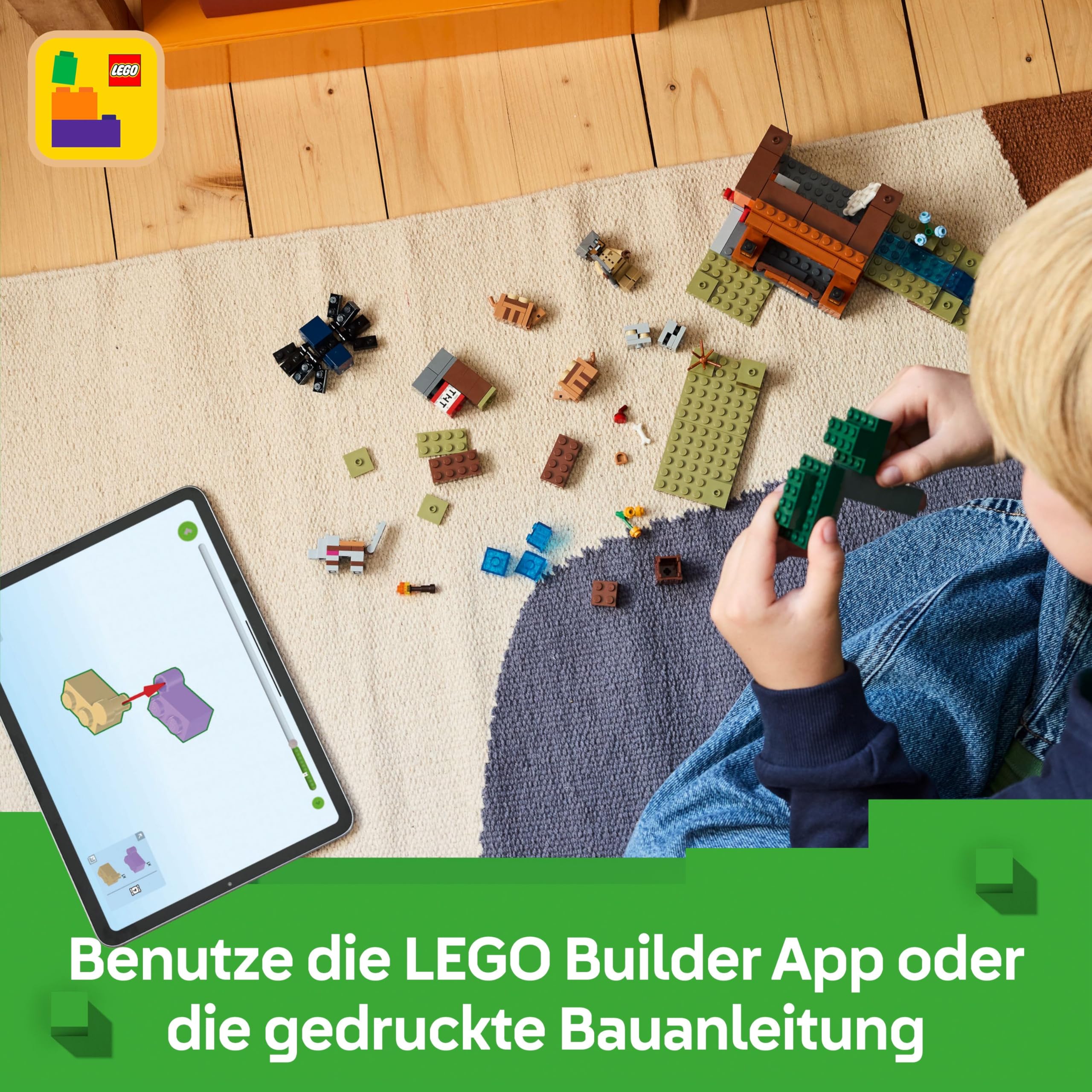 LEGO Minecraft Die Expedition zur Gürteltiermine 21269