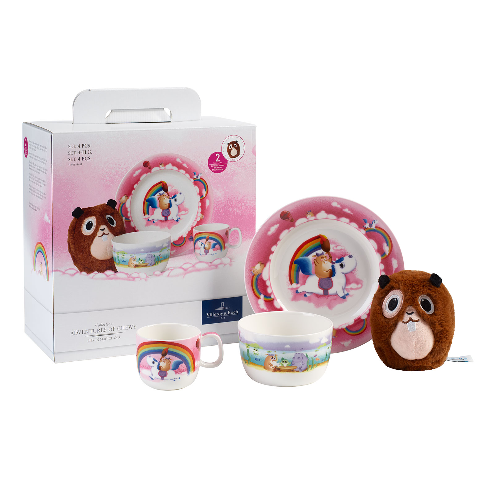 Villeroy&Boch Lily in Magicland Kinder Set 4tlg