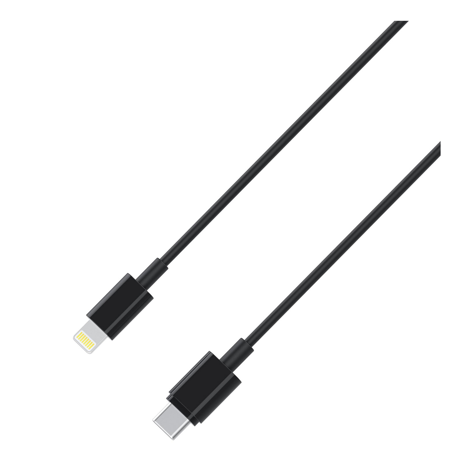 XLayer Premium USB-C auf Lightning Kabel MFI-zertifiziert 1 m schwarz