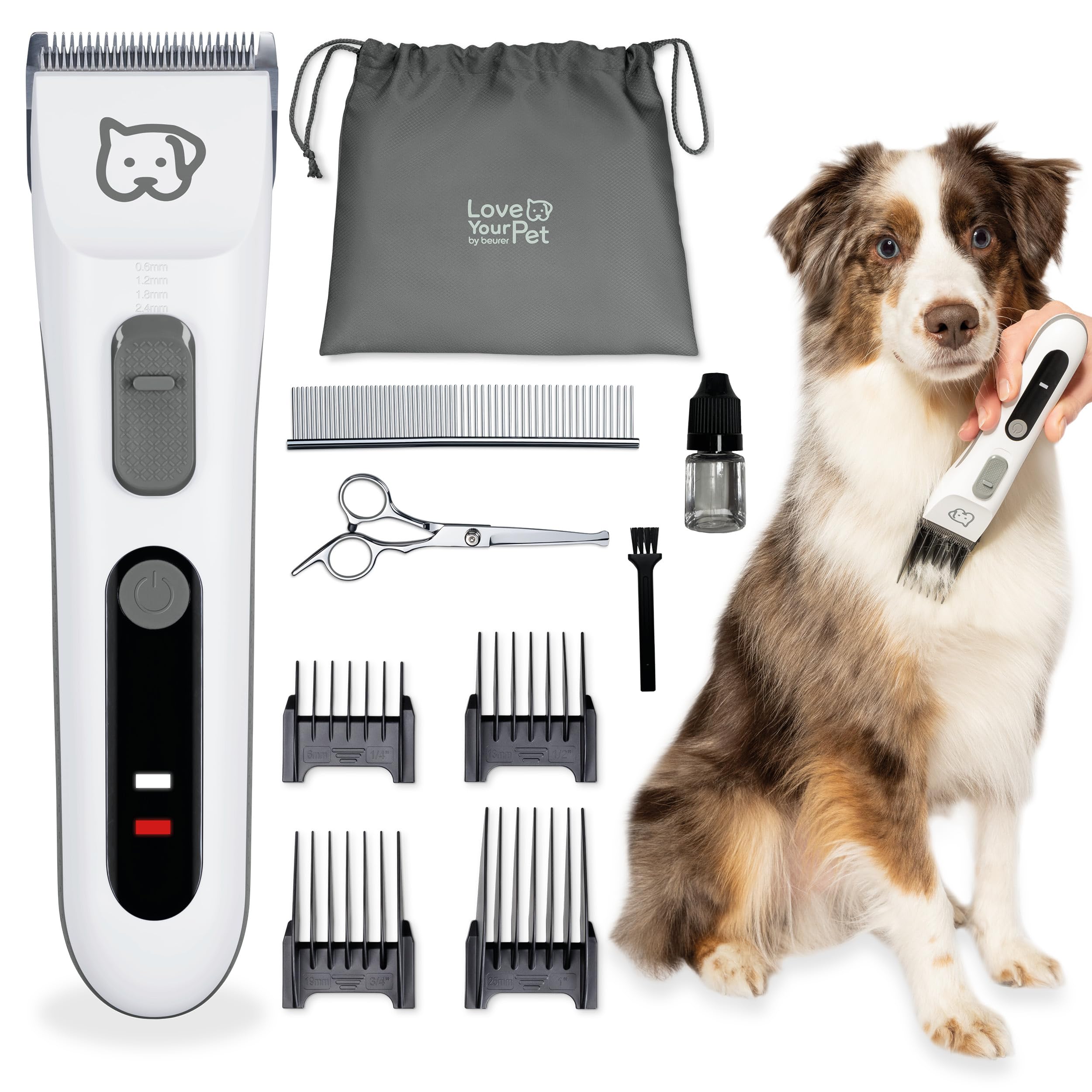 Beurer Love Your Pet Schermaschine "Fluffy" für Hunde und Katzen