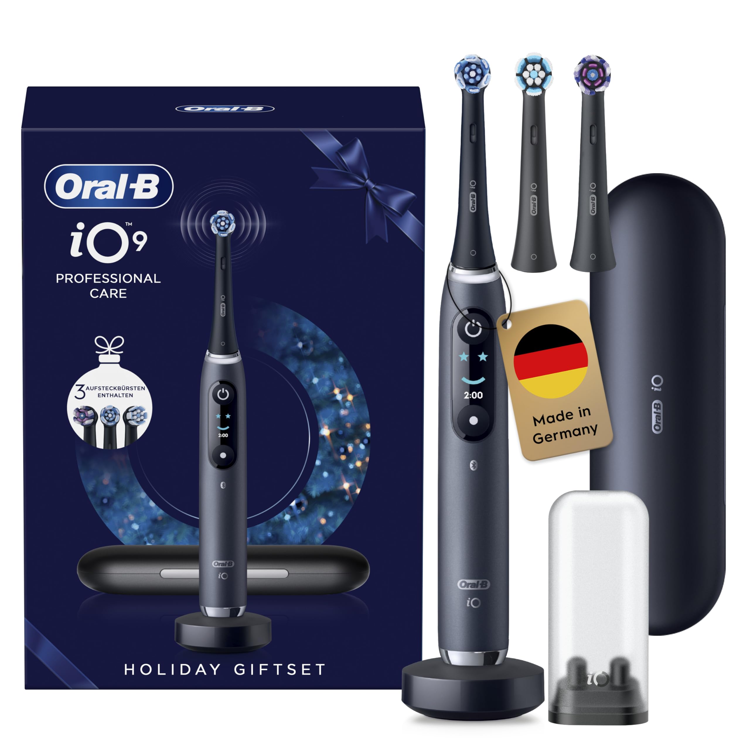 Oral-B iO9 black Geschenk. Zahnbürste
