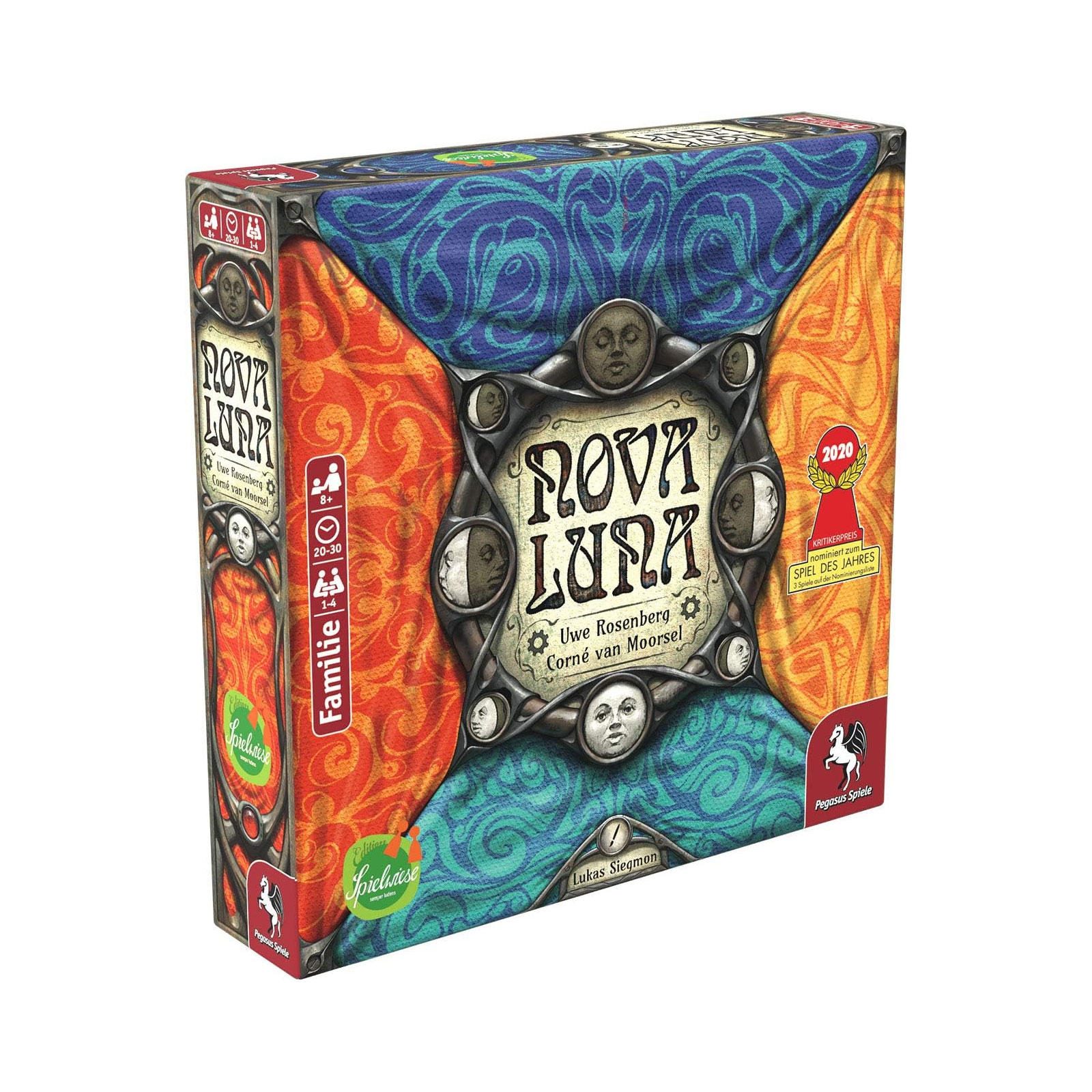 Pegasus Spiele Nova Luna (Edition Spielwiese) 59050G Brettspiel