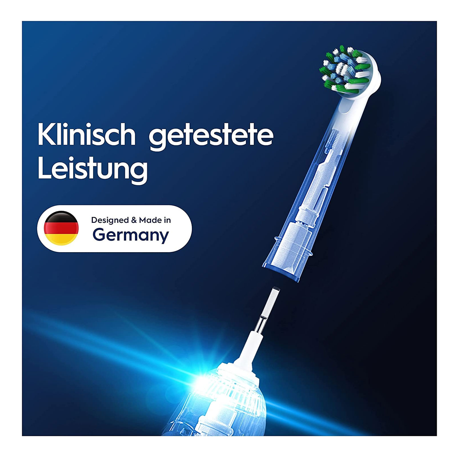 Oral-B Pro CrossAction Aufsteckbürsten für elektrische Zahnbürste, 6 Stück Oral-B Pro CrossAction Aufsteckbürsten für elektrische Zahnbürste, 6 Stück