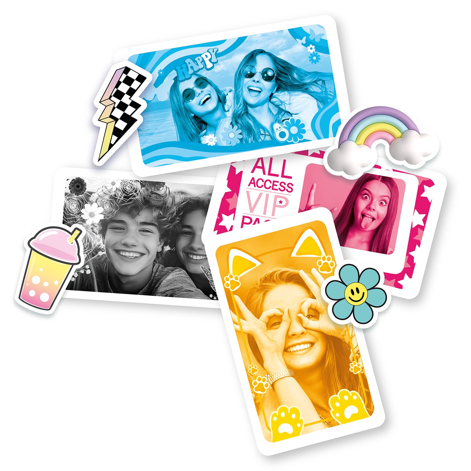 Canal Toys – Photo Creator – Sofortbildkamera in Blau für Kinder