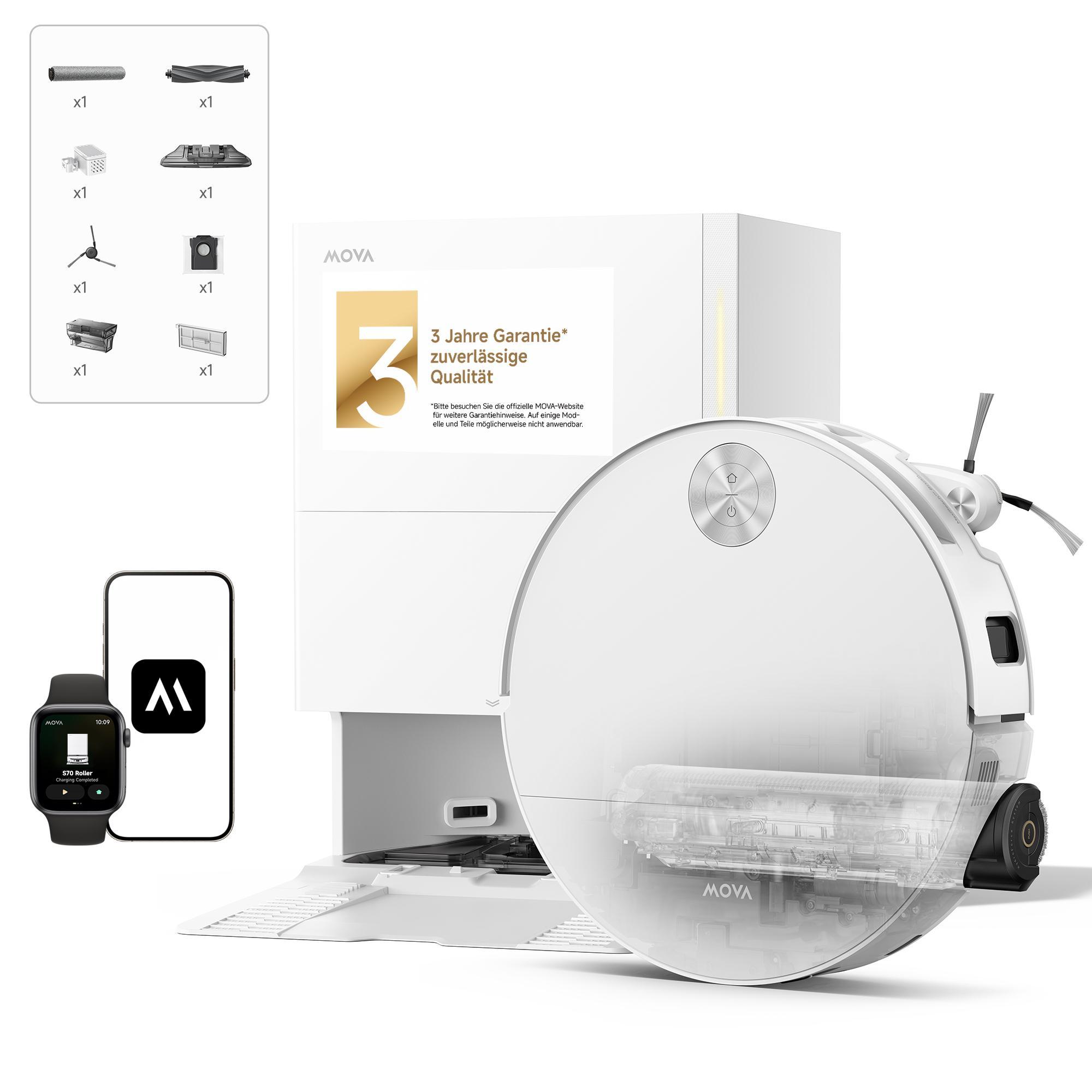 Mova S70 Roller Saugroboter mit Wischfunktion